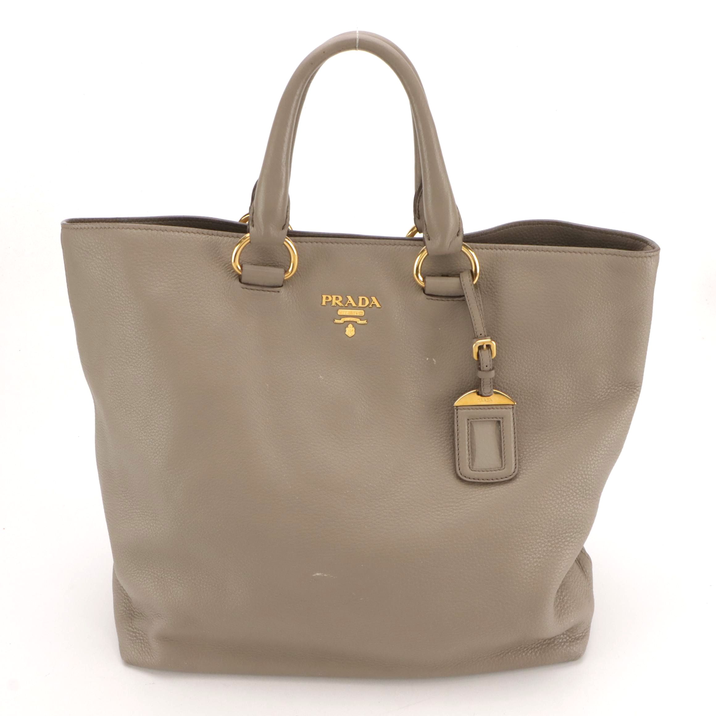 Prada Vitello Daino Leather Tote