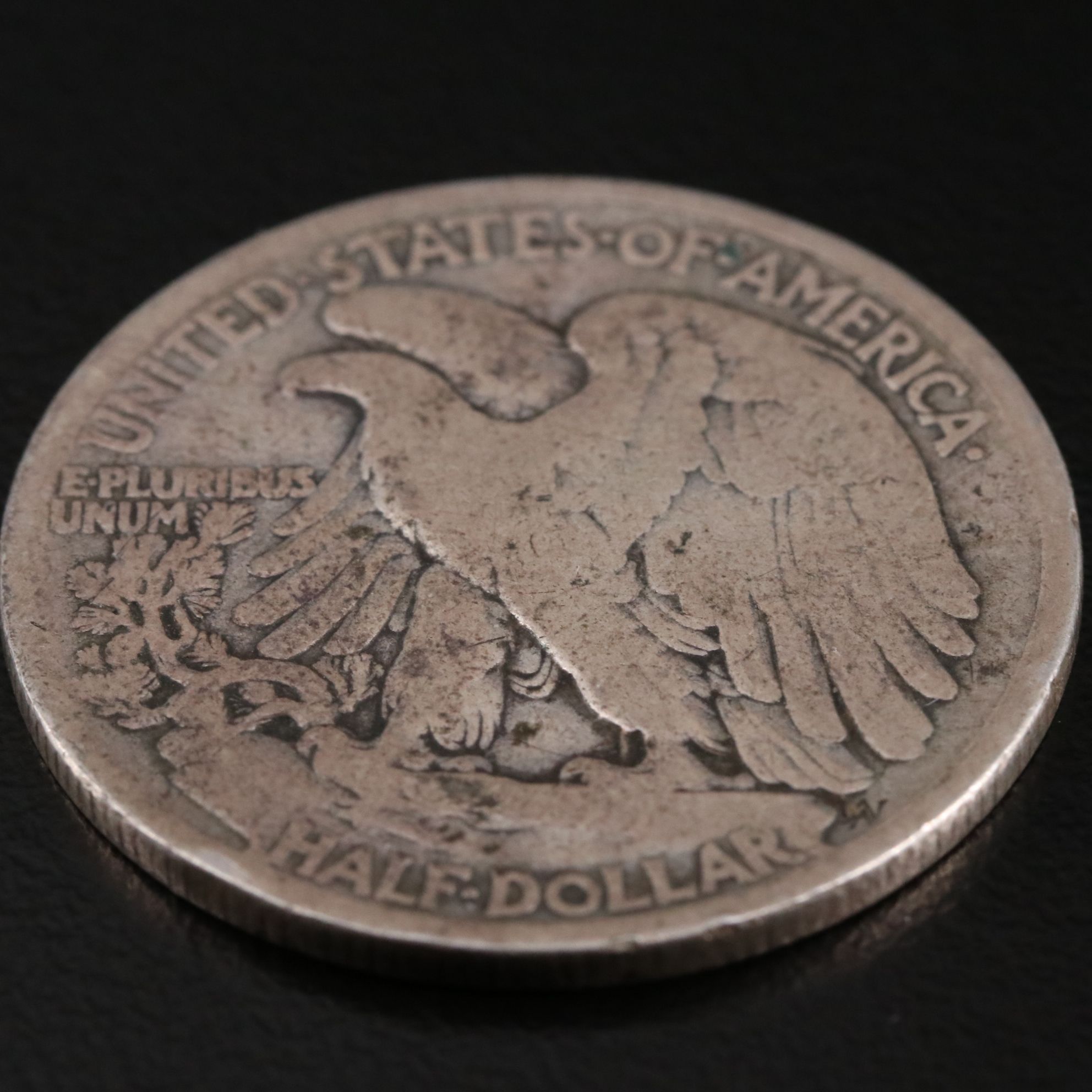 1916-S Walking Liberty Silver Half Dollar