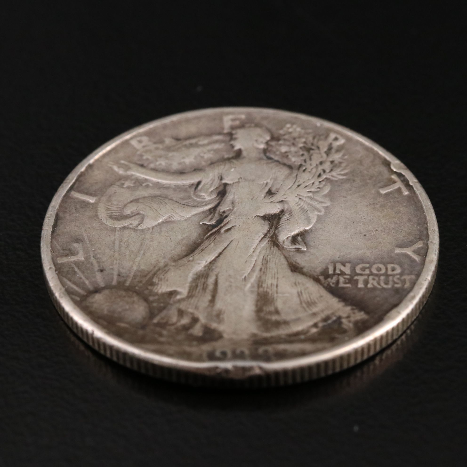 Key Date 1938-D Walking Liberty Silver Half Dollar