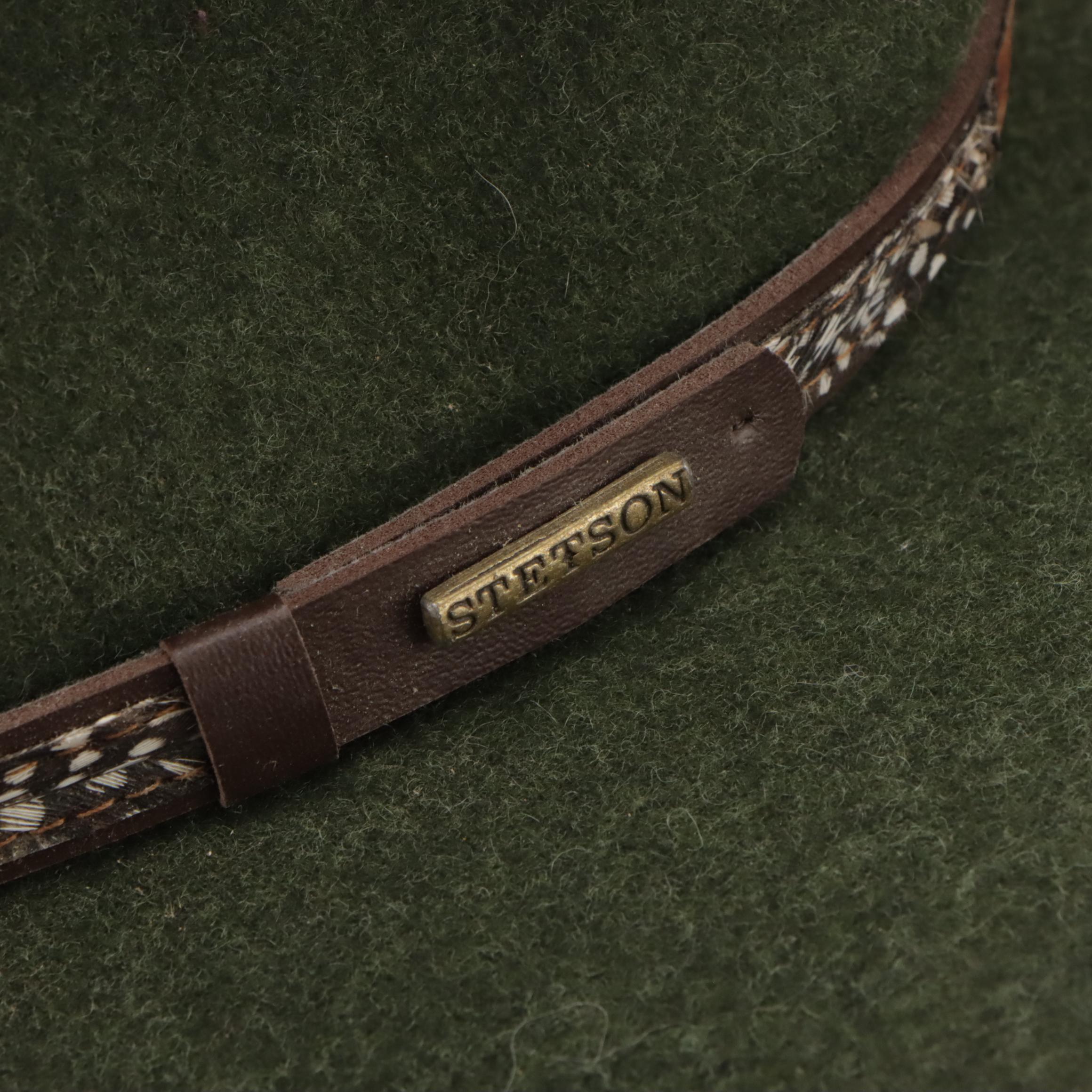 Stetson Expedition Hat in Crushable Water Repellent Wool Felt