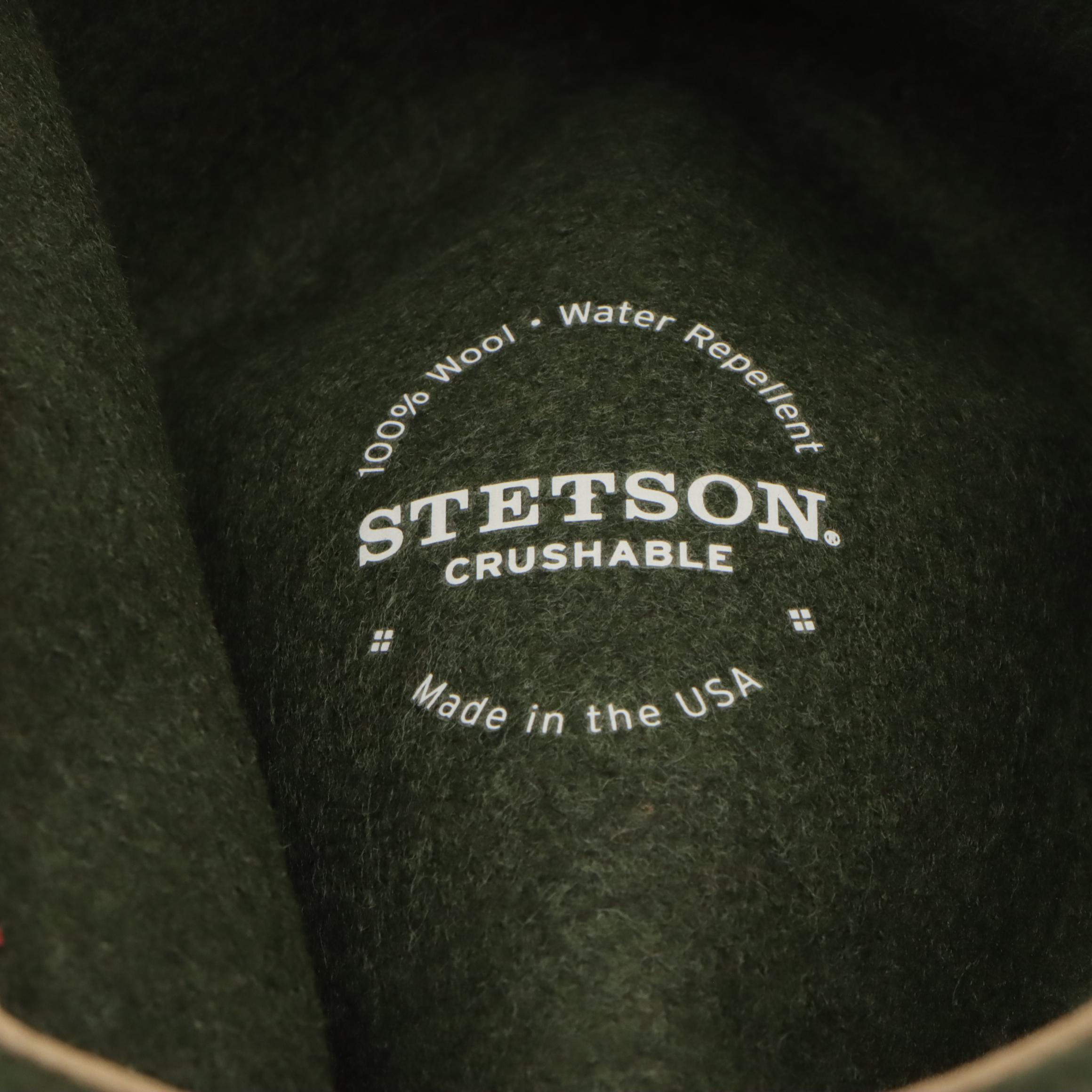 Stetson Expedition Hat in Crushable Water Repellent Wool Felt