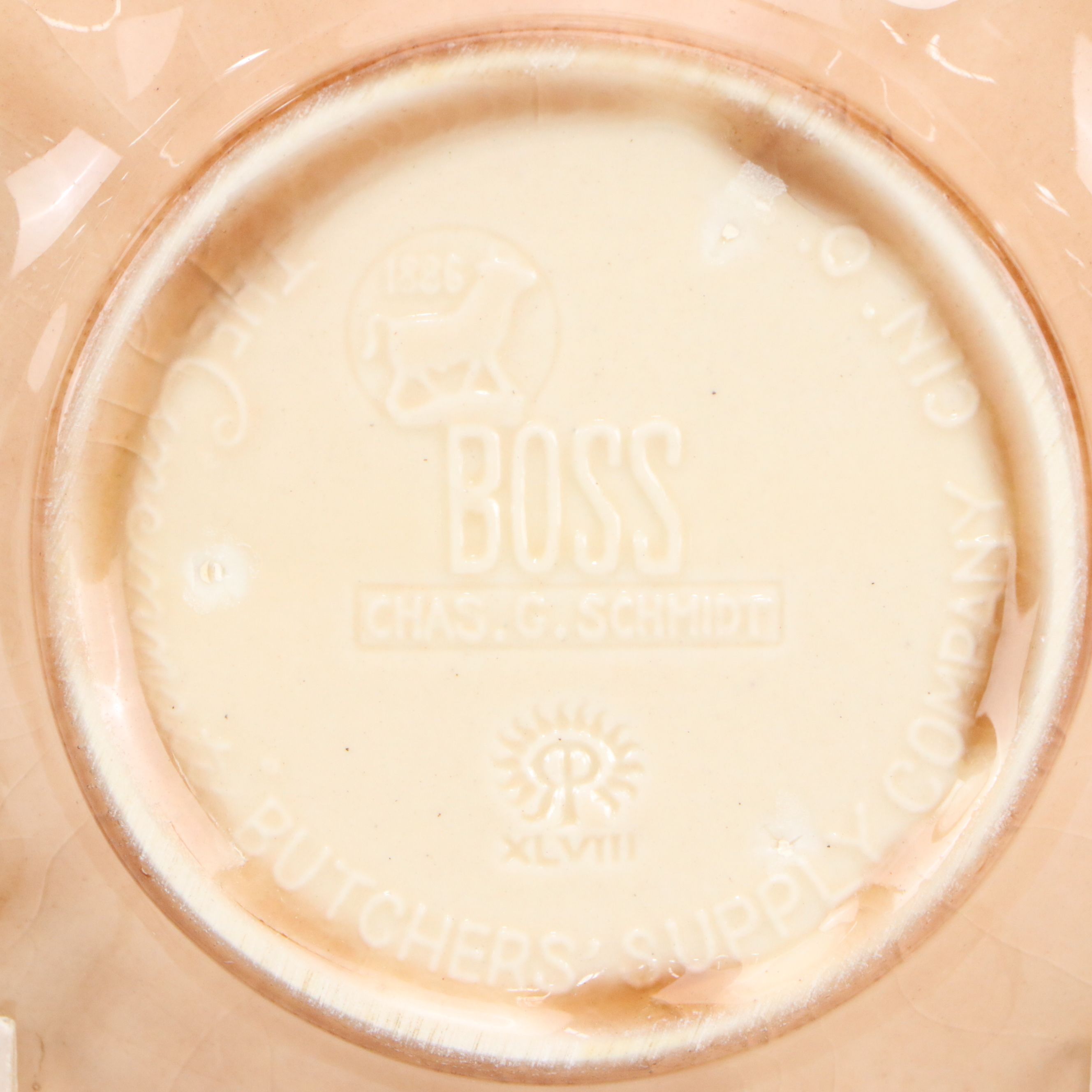 Rookwood Pottery Western and Southern Legion Box and Bull Ashtray, 1930s–1940s