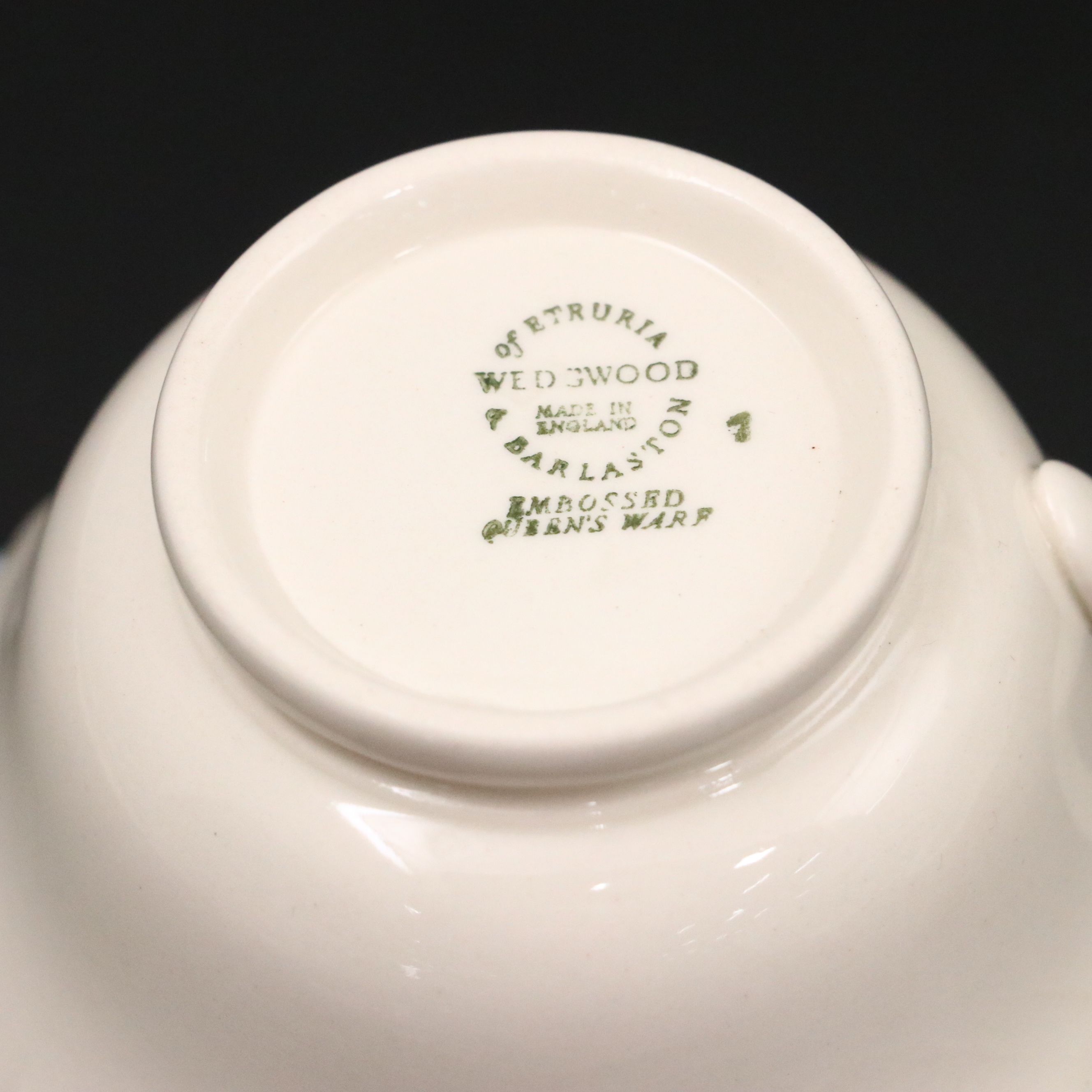 Wedgwood "Embossed Queensware" Ceramic Dinnerware