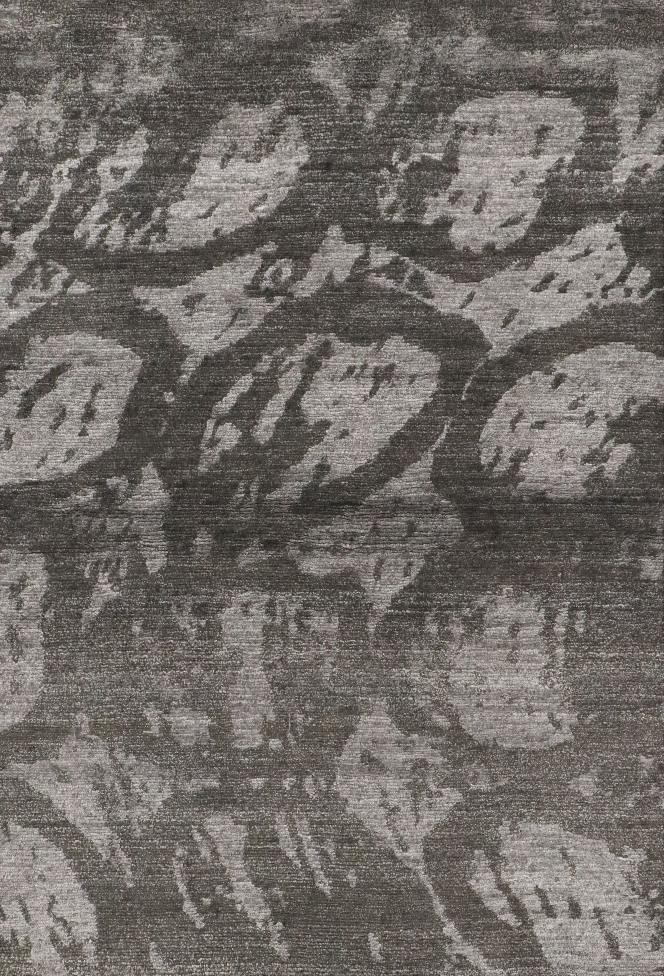 4'1 x 5'10 Hand-Knotted Nepalese Contemporary Area Rug