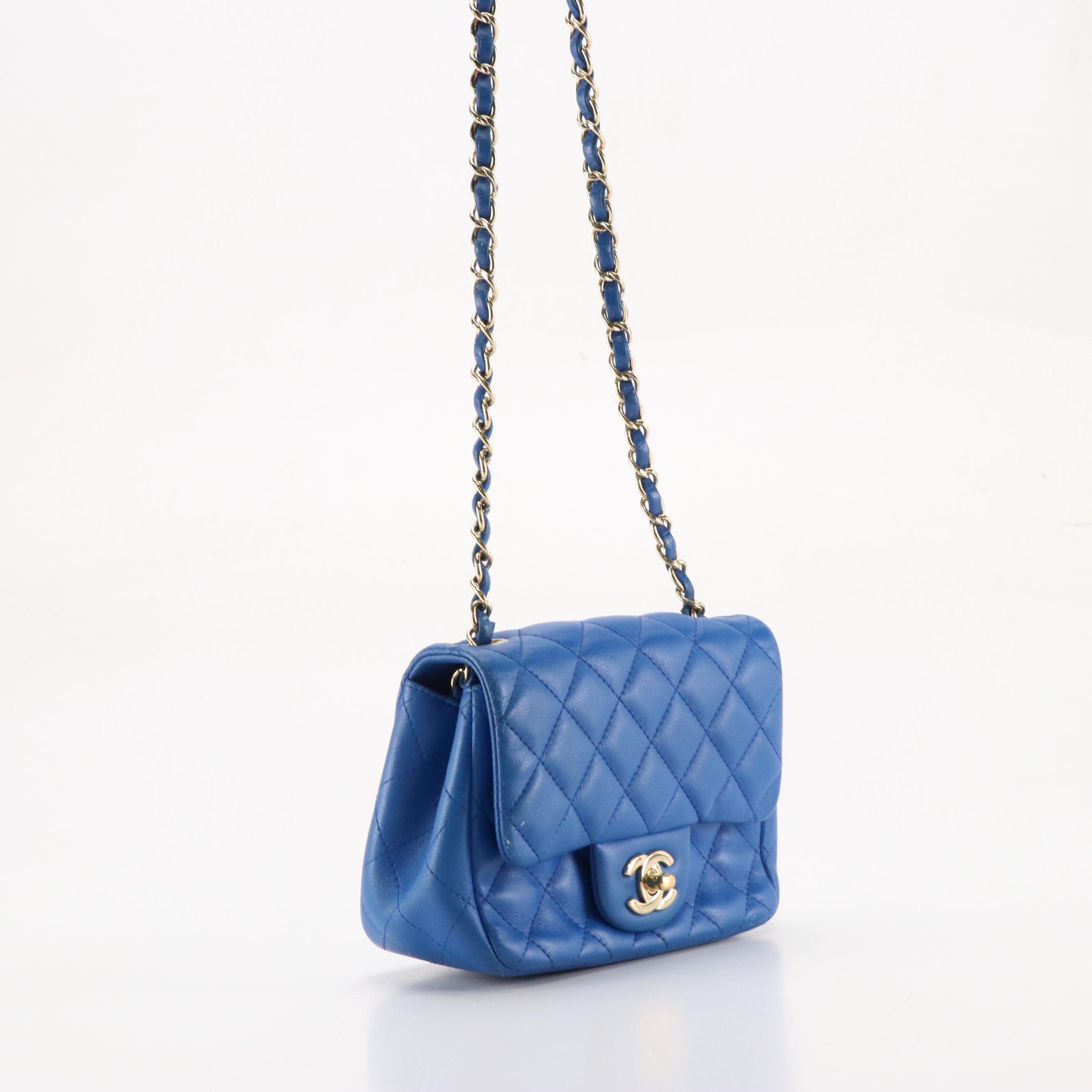 Chanel Classic Single Flap Mini Bag in Quilted Leather