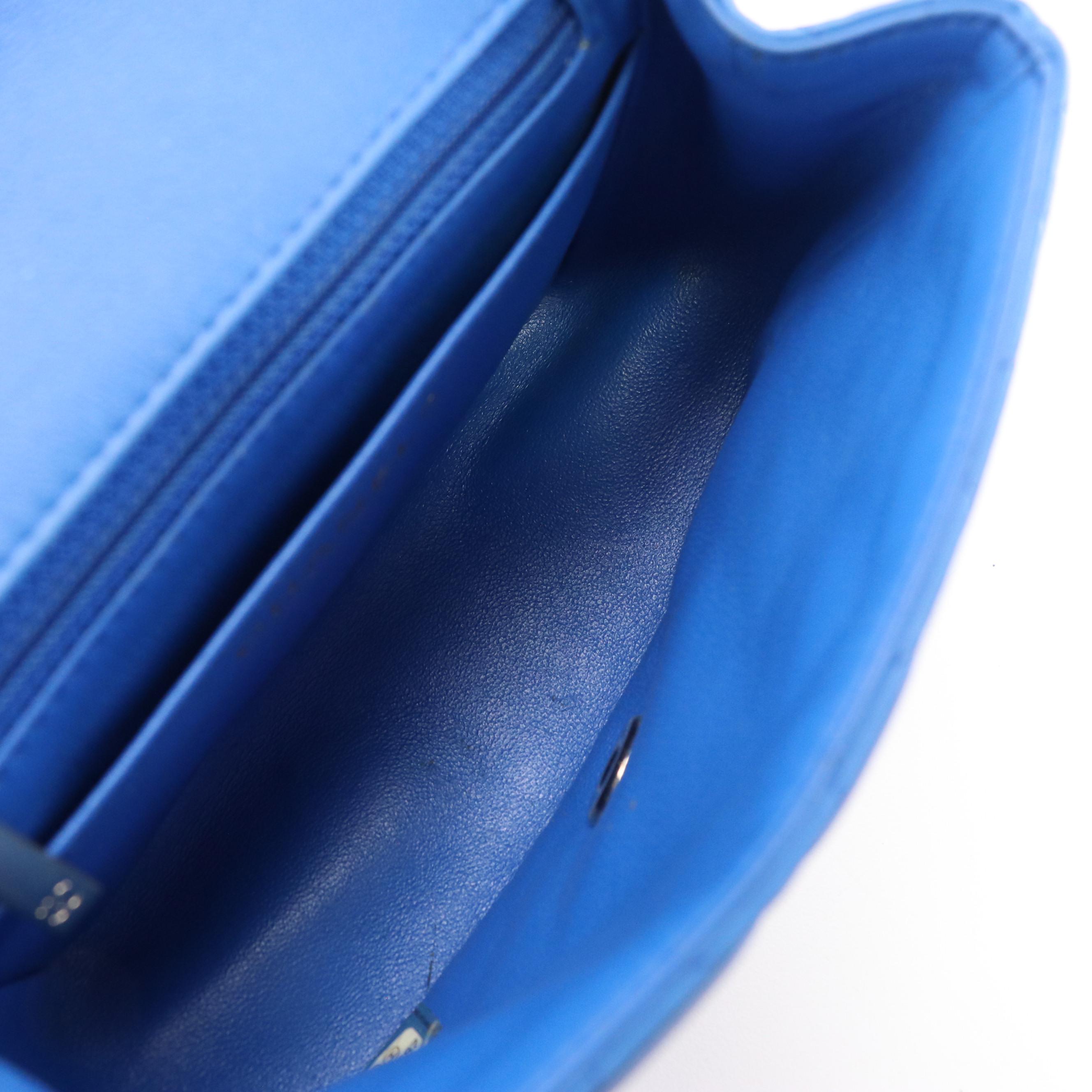 Chanel Classic Single Flap Mini Bag in Quilted Leather