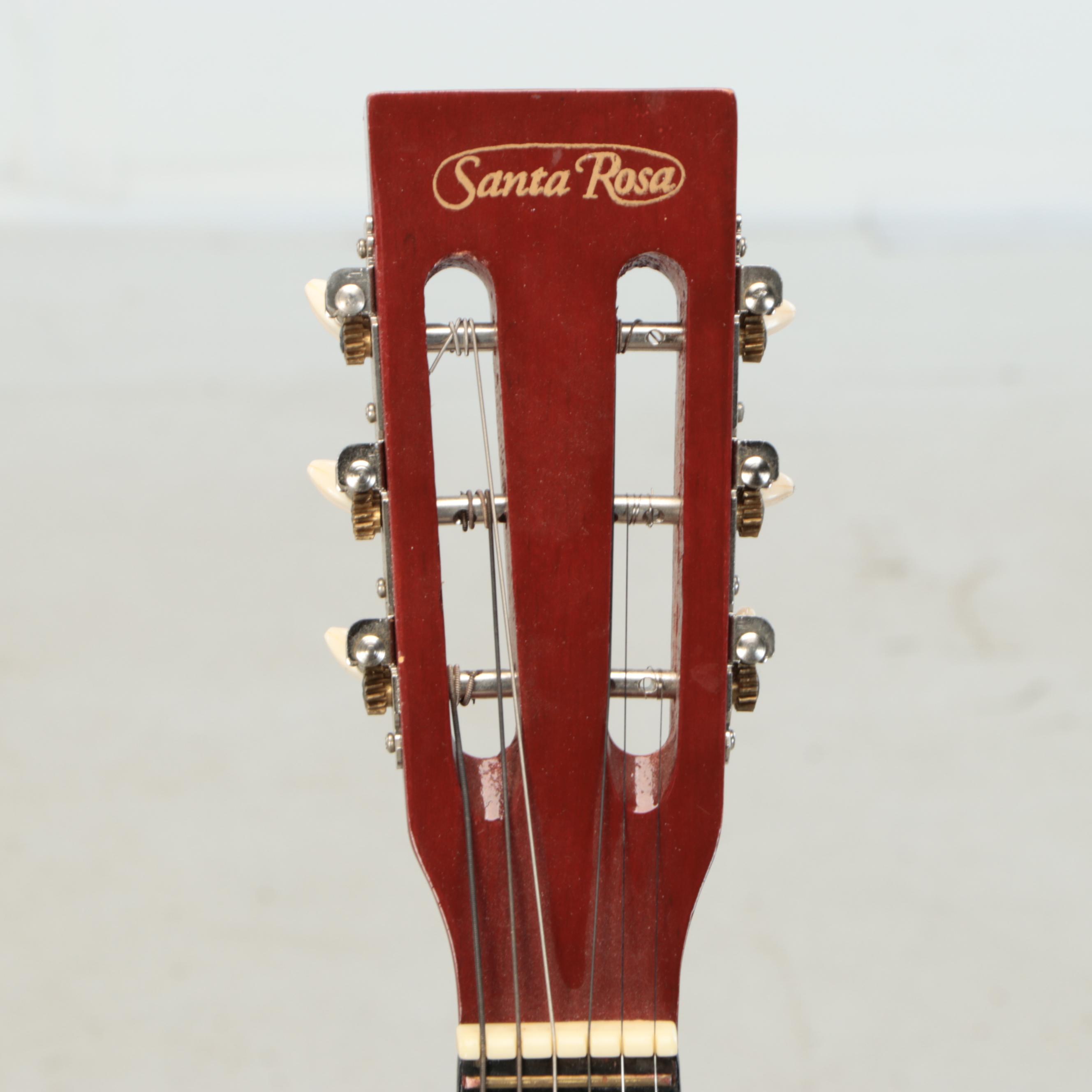 The Santa Rosa Folk Guitar Company Acoustic Guitar