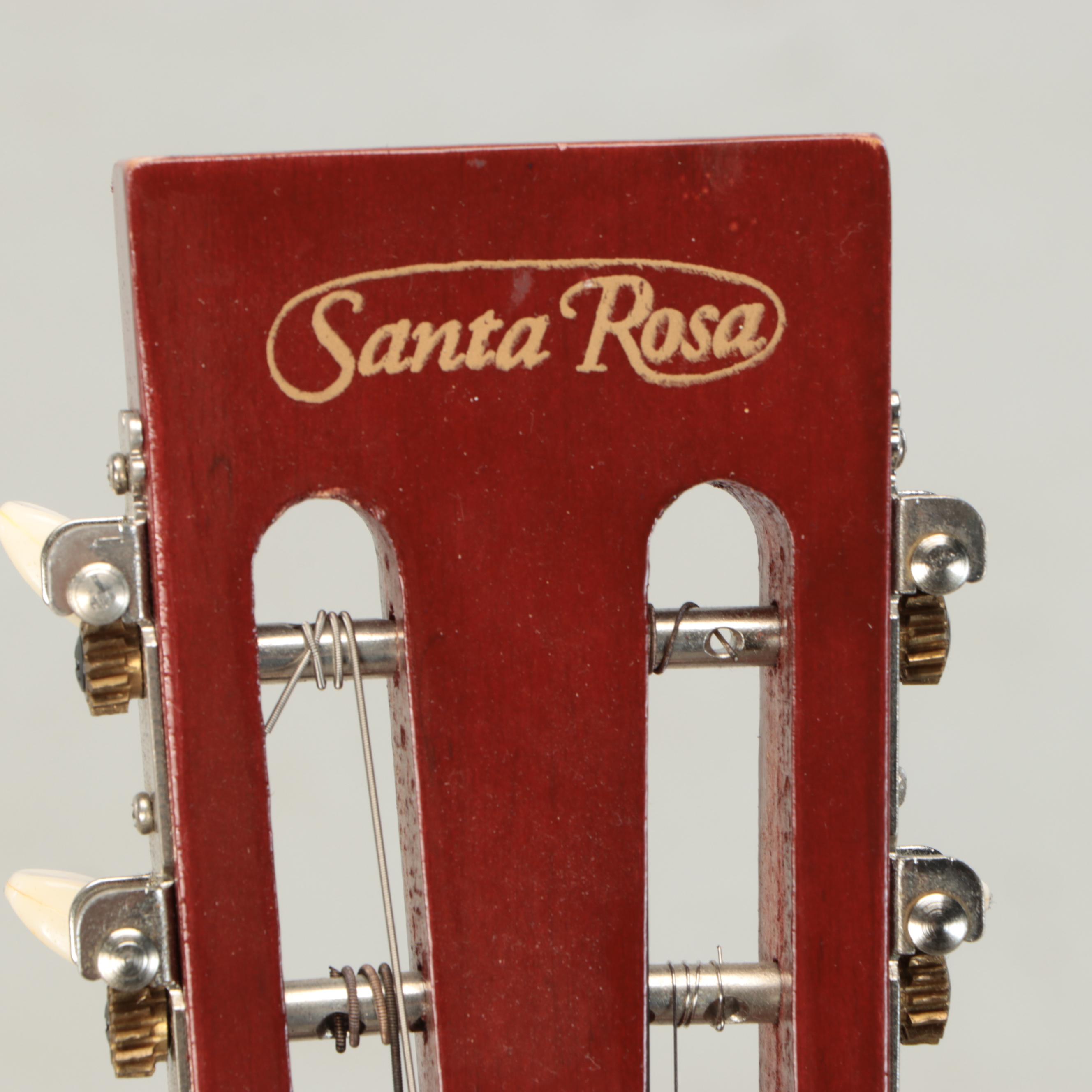 The Santa Rosa Folk Guitar Company Acoustic Guitar