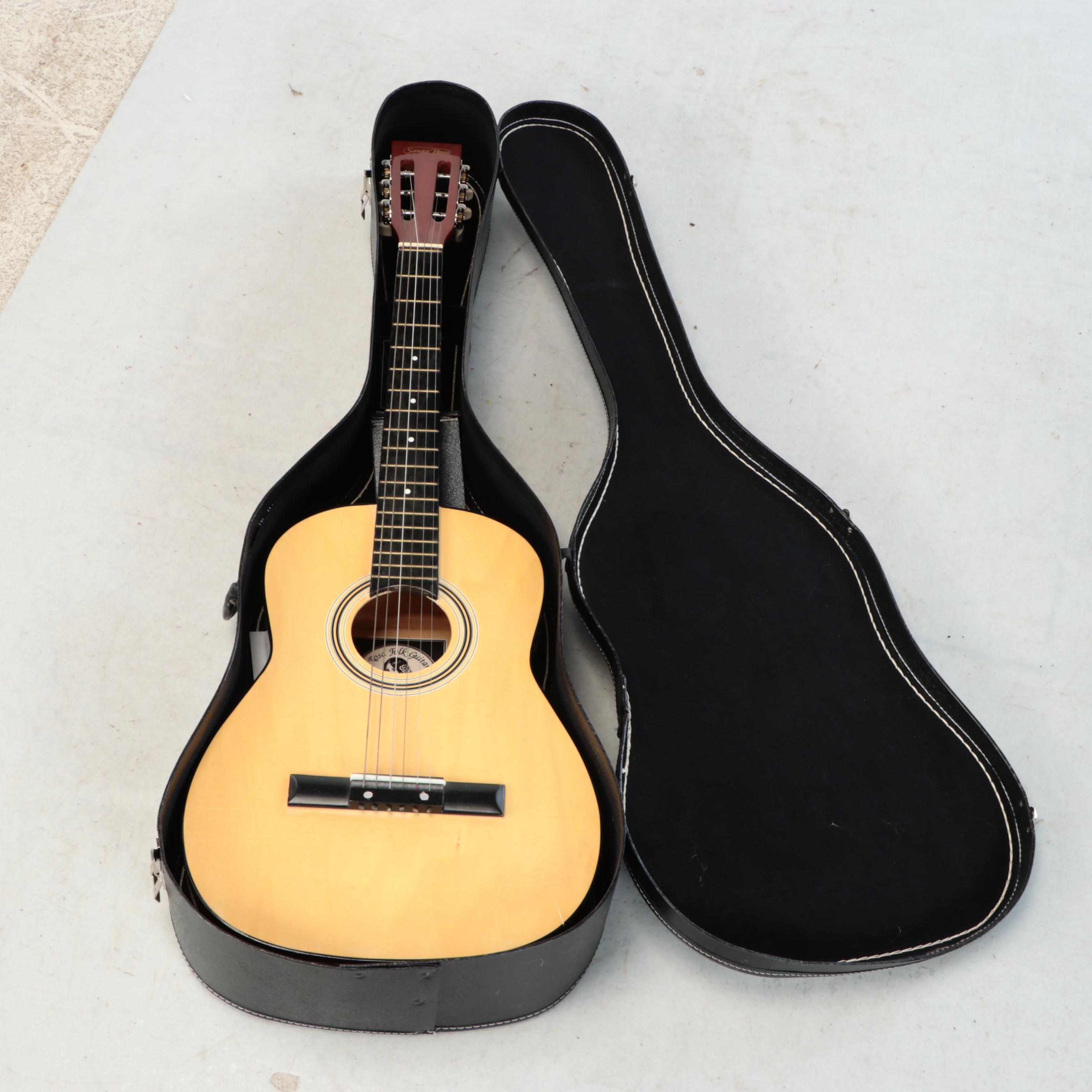 The Santa Rosa Folk Guitar Company Acoustic Guitar