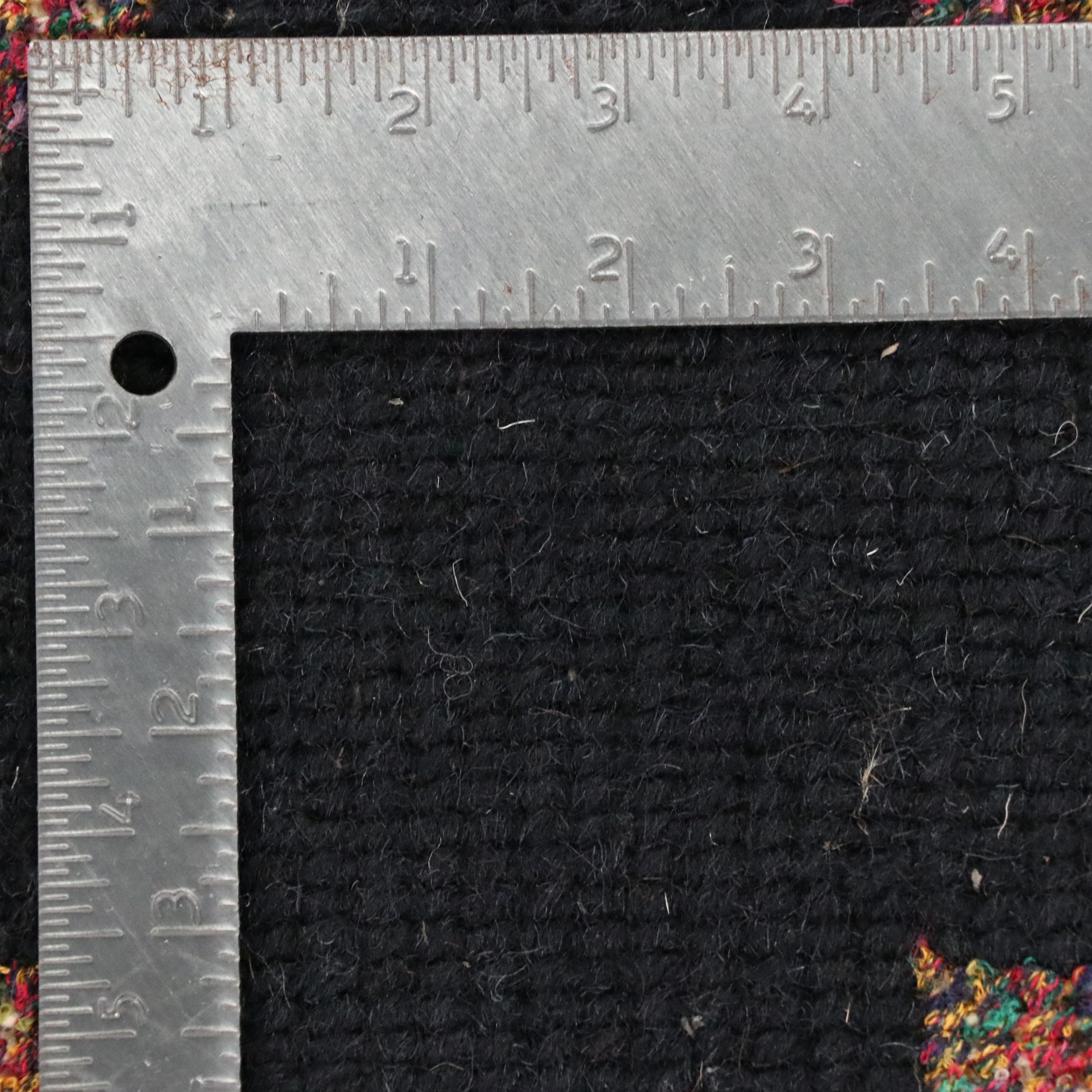 4'3 x 5'11 Hand-Knotted Tibetan Geometric Area Rug