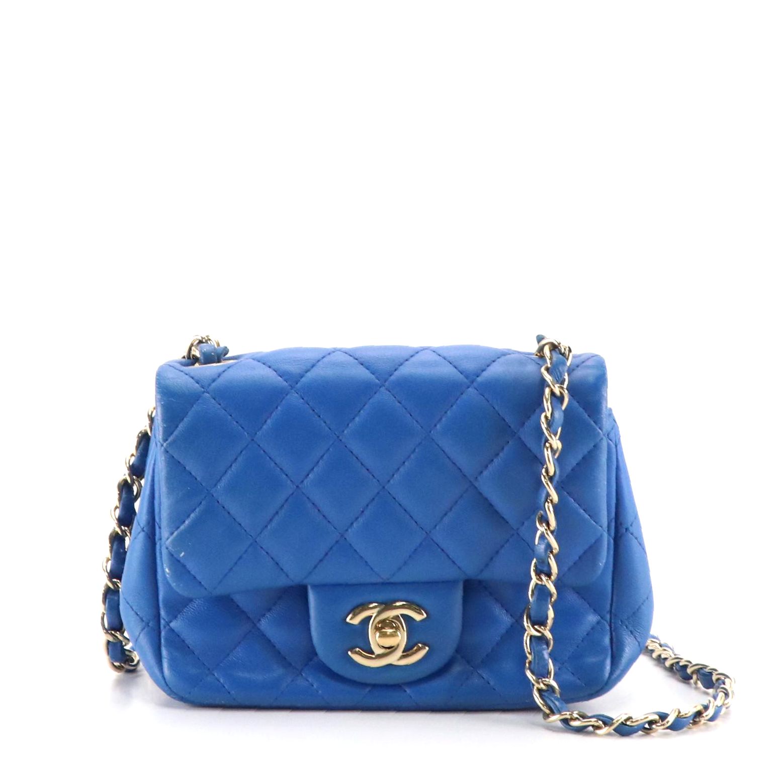 Chanel Classic Single Flap Mini Bag in Quilted Leather