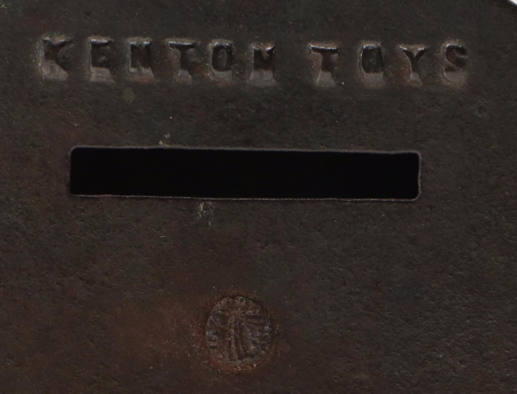 Kenton Crosley Tube Radio Tombstone Cast Iron Bank