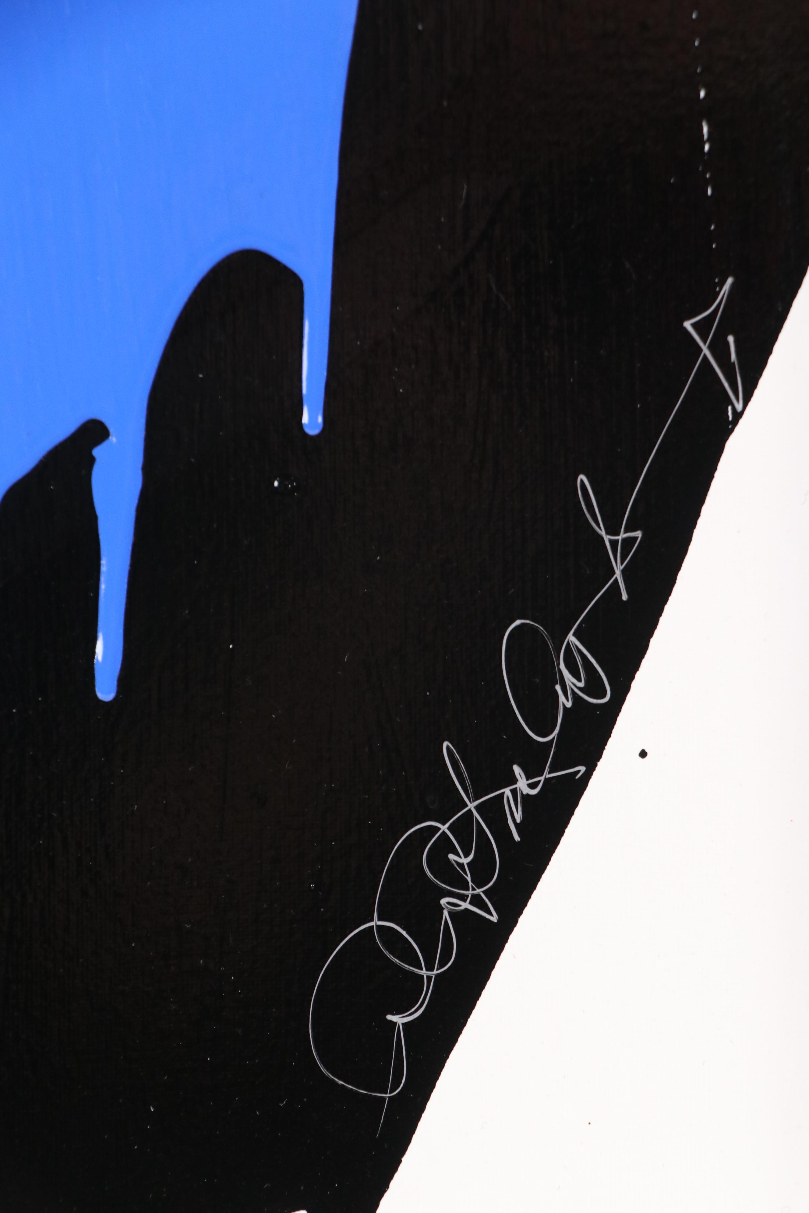 Robert Lackney Contemporary Acrylic Painting "Hum," 21st Century