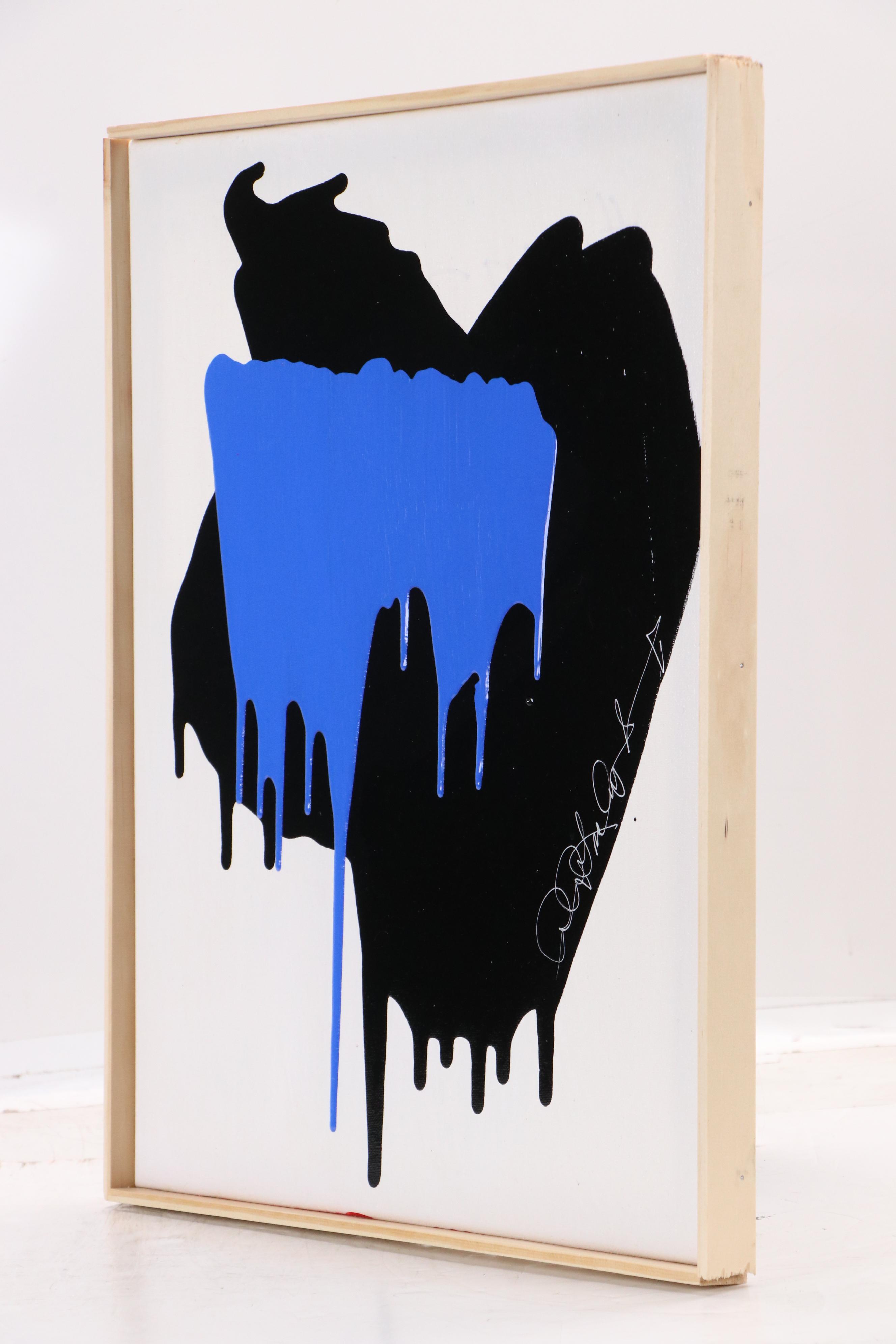 Robert Lackney Contemporary Acrylic Painting "Hum," 21st Century