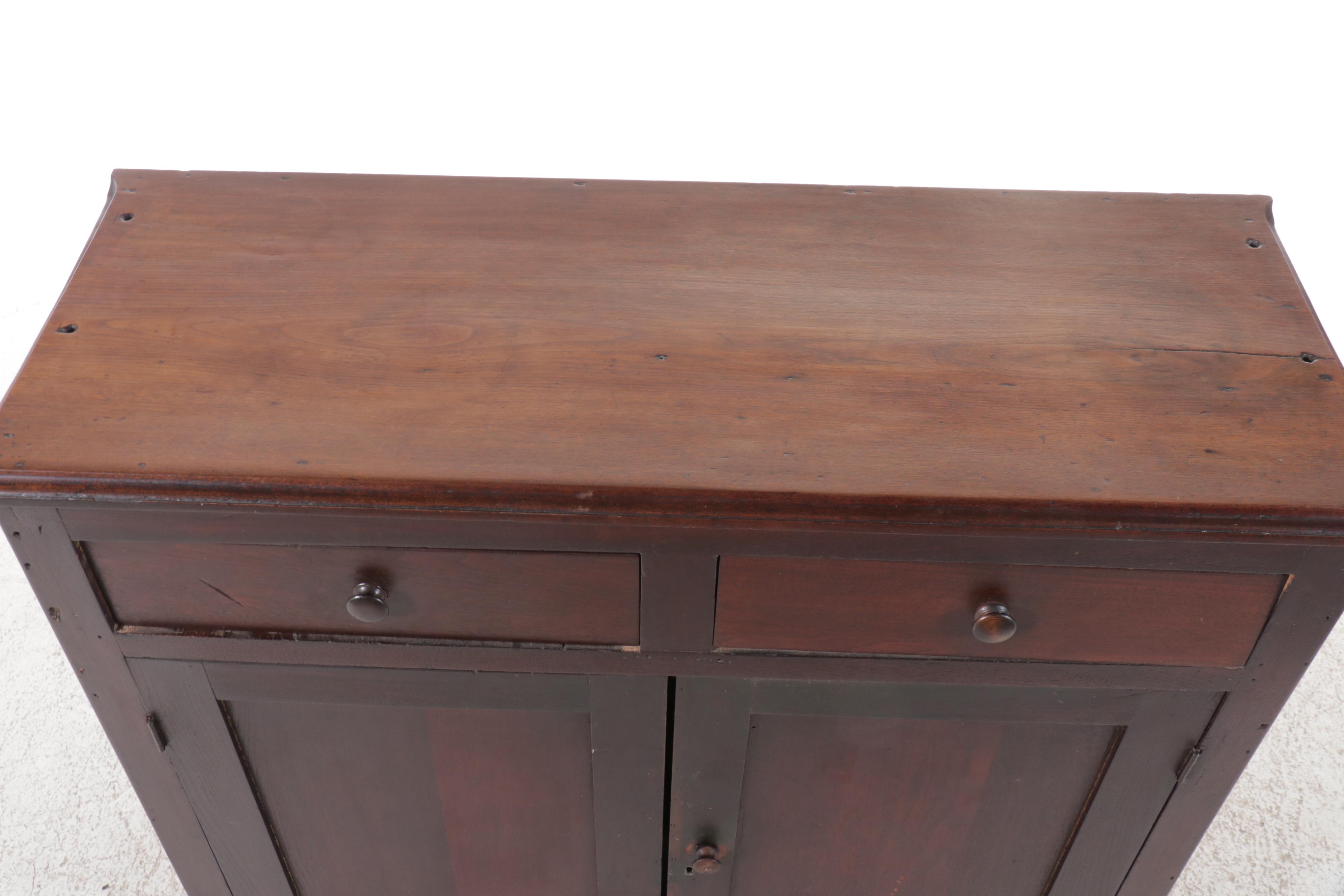 Victorian Style Walnut Jelly Cabinet, Mid to Late 19th Century