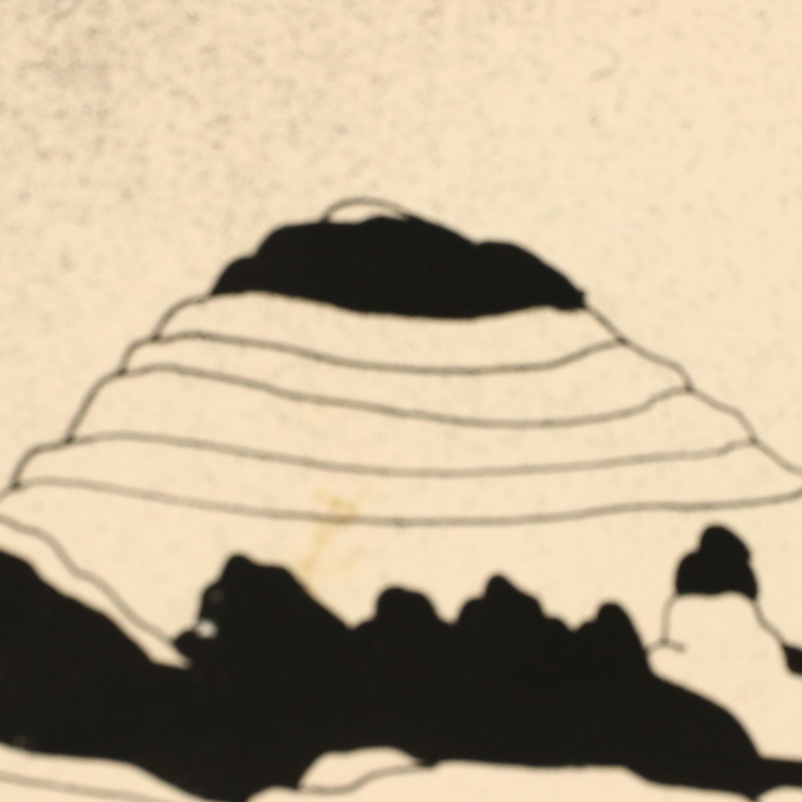 Alicia L. Johnson Lithograph "Golden Sun"