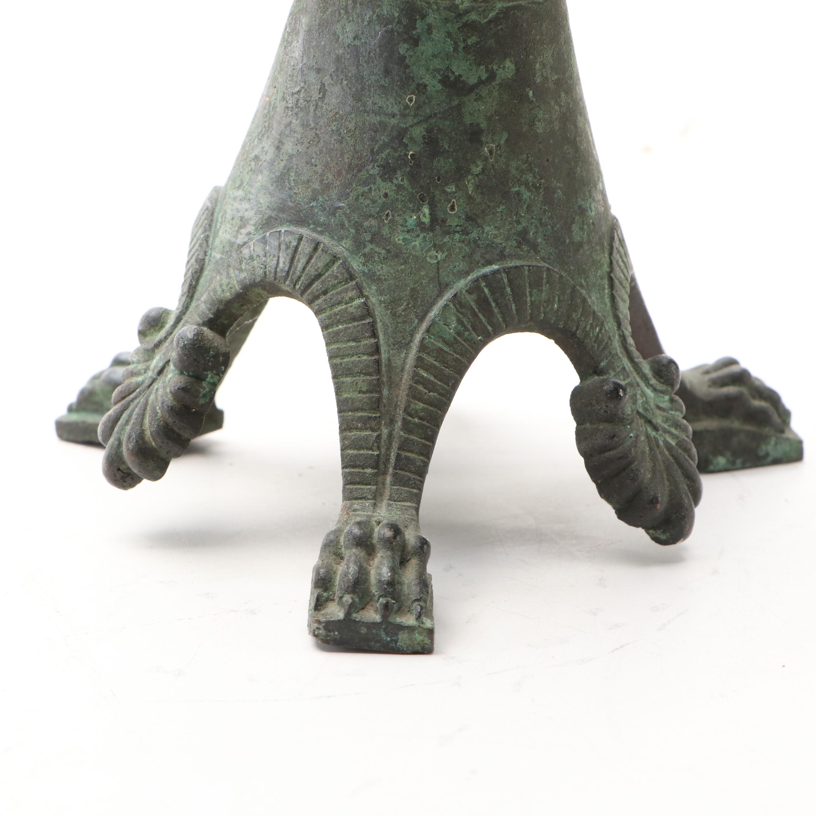 Mediterranean Style Bronze Jug, 20th Century