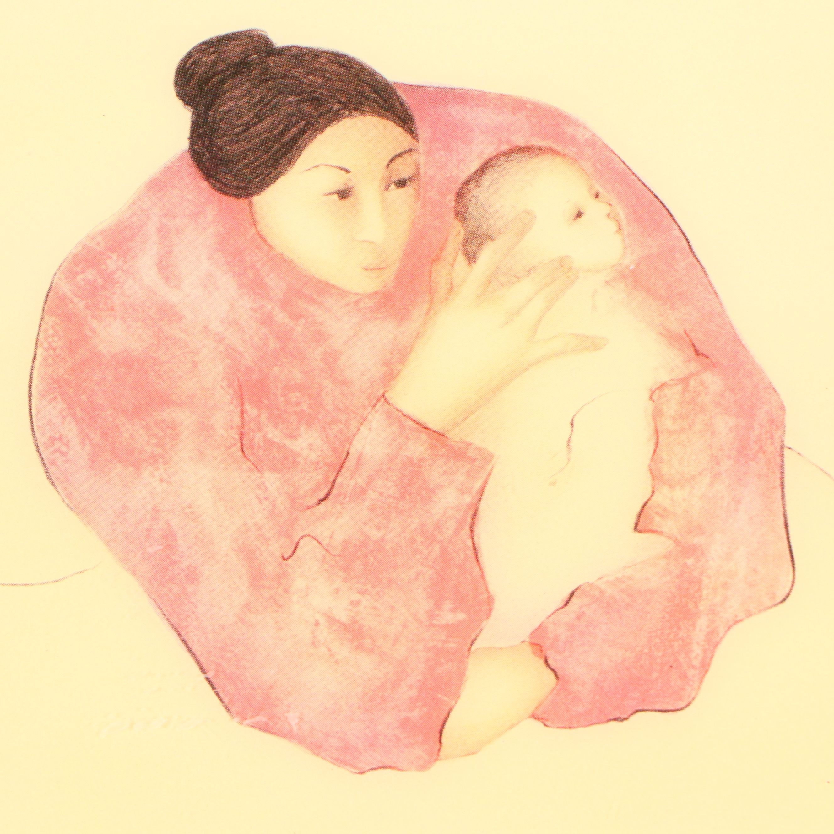 R. C. Gorman "Earth Child" and Other Ceramic Art Tiles