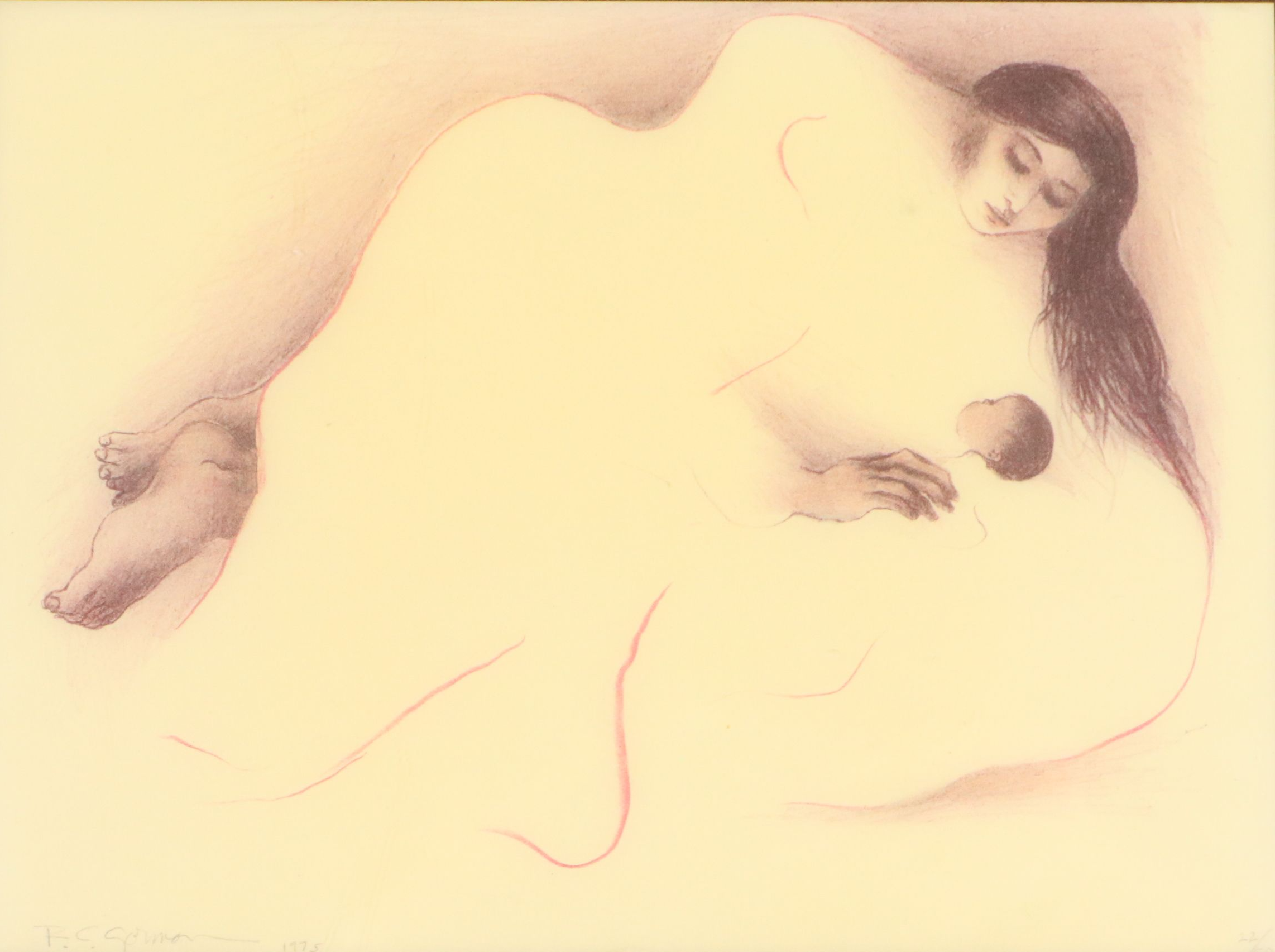 R. C. Gorman "Earth Child" and Other Ceramic Art Tiles