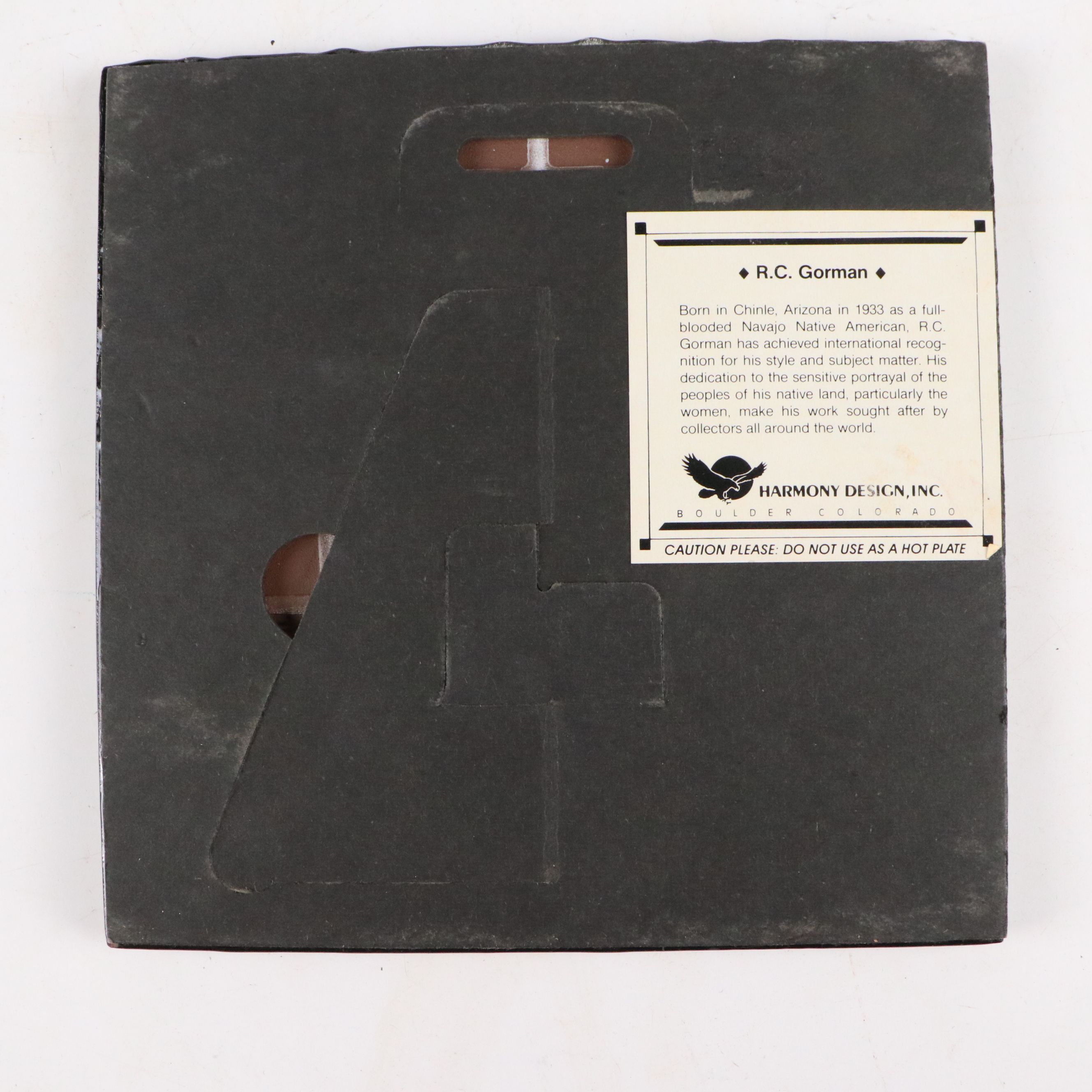 R. C. Gorman "Earth Child" and Other Ceramic Art Tiles