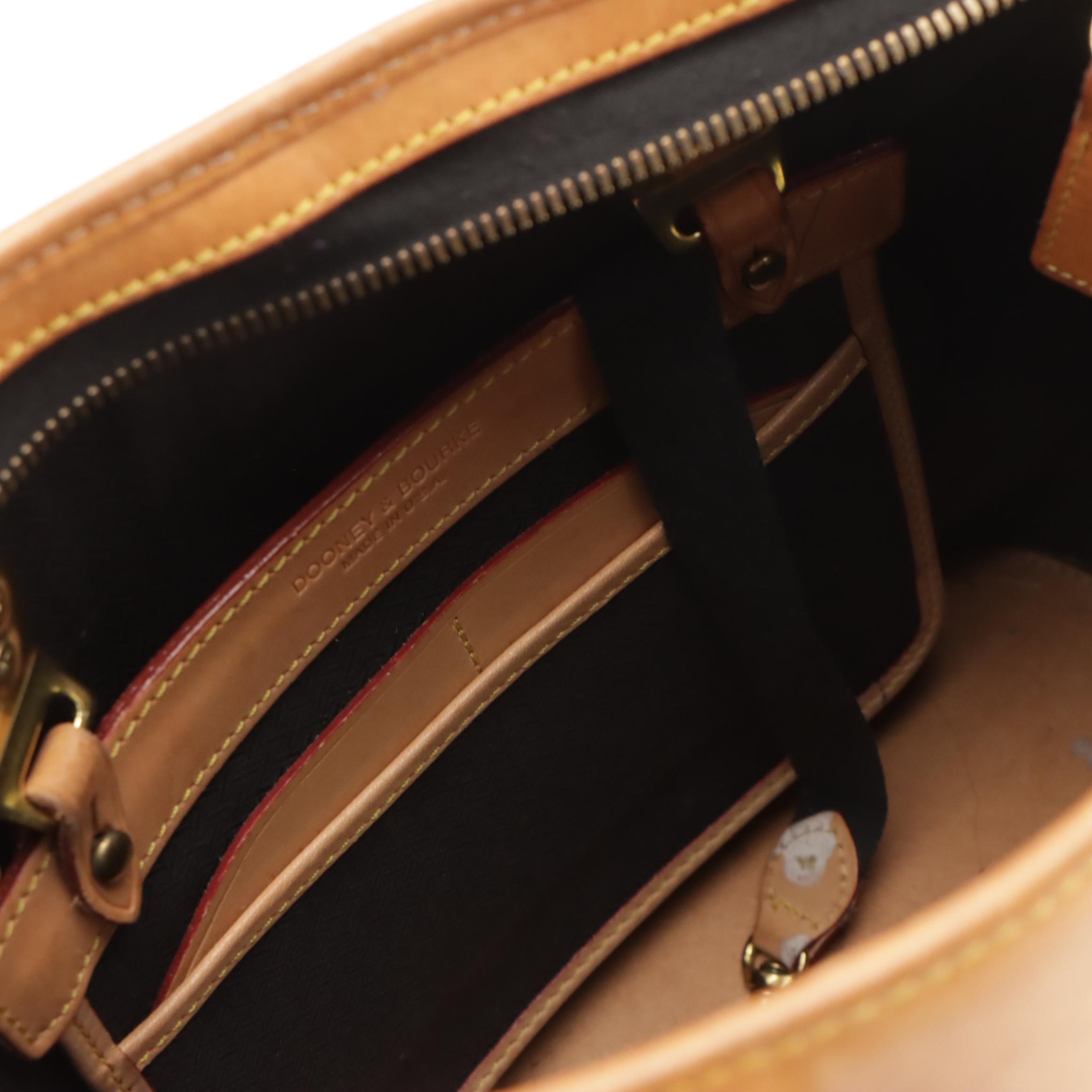 Brahmin Shiny Crocodile Crossbody, Dooney & Bourke Perforated Leather Bucket Bag