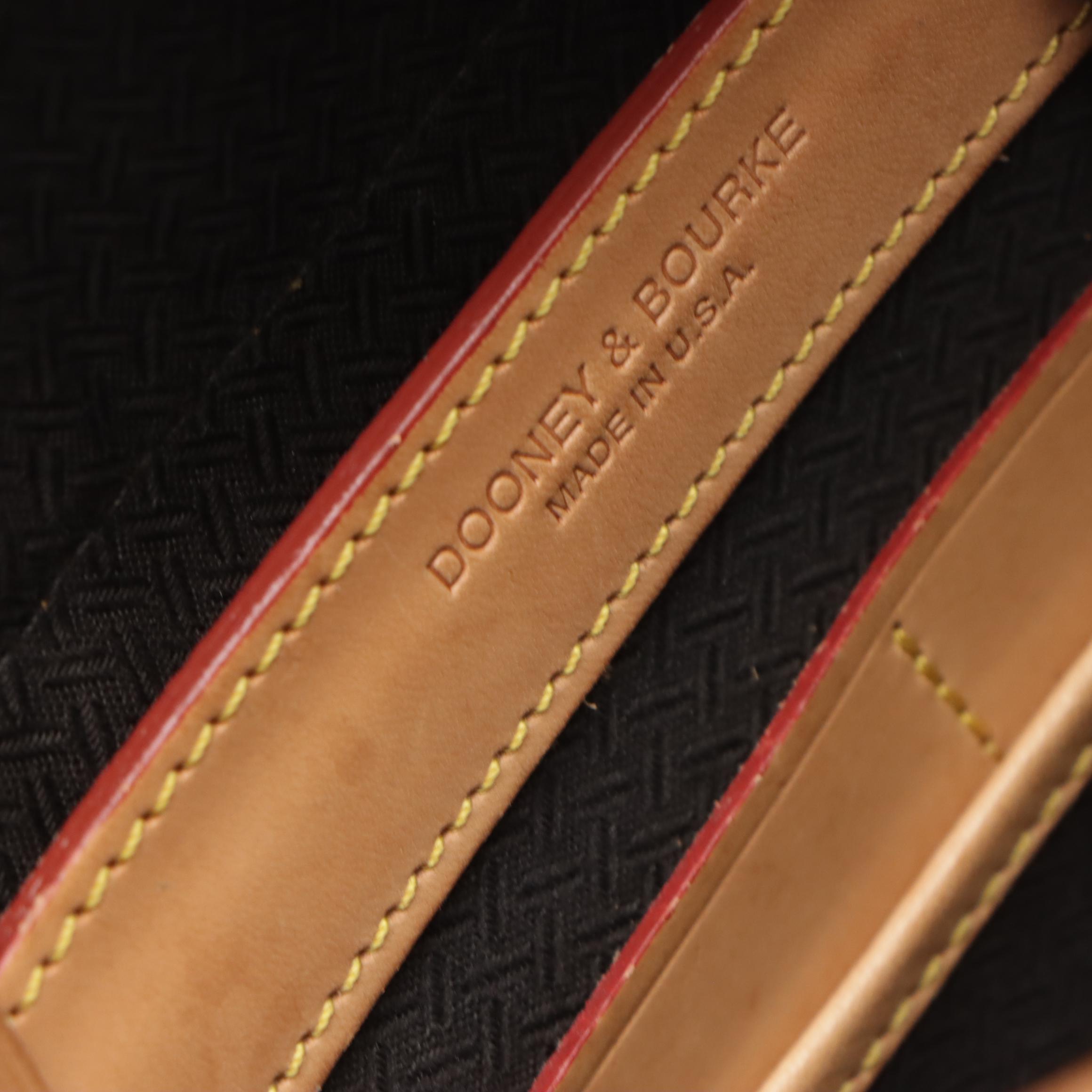 Brahmin Shiny Crocodile Crossbody, Dooney & Bourke Perforated Leather Bucket Bag