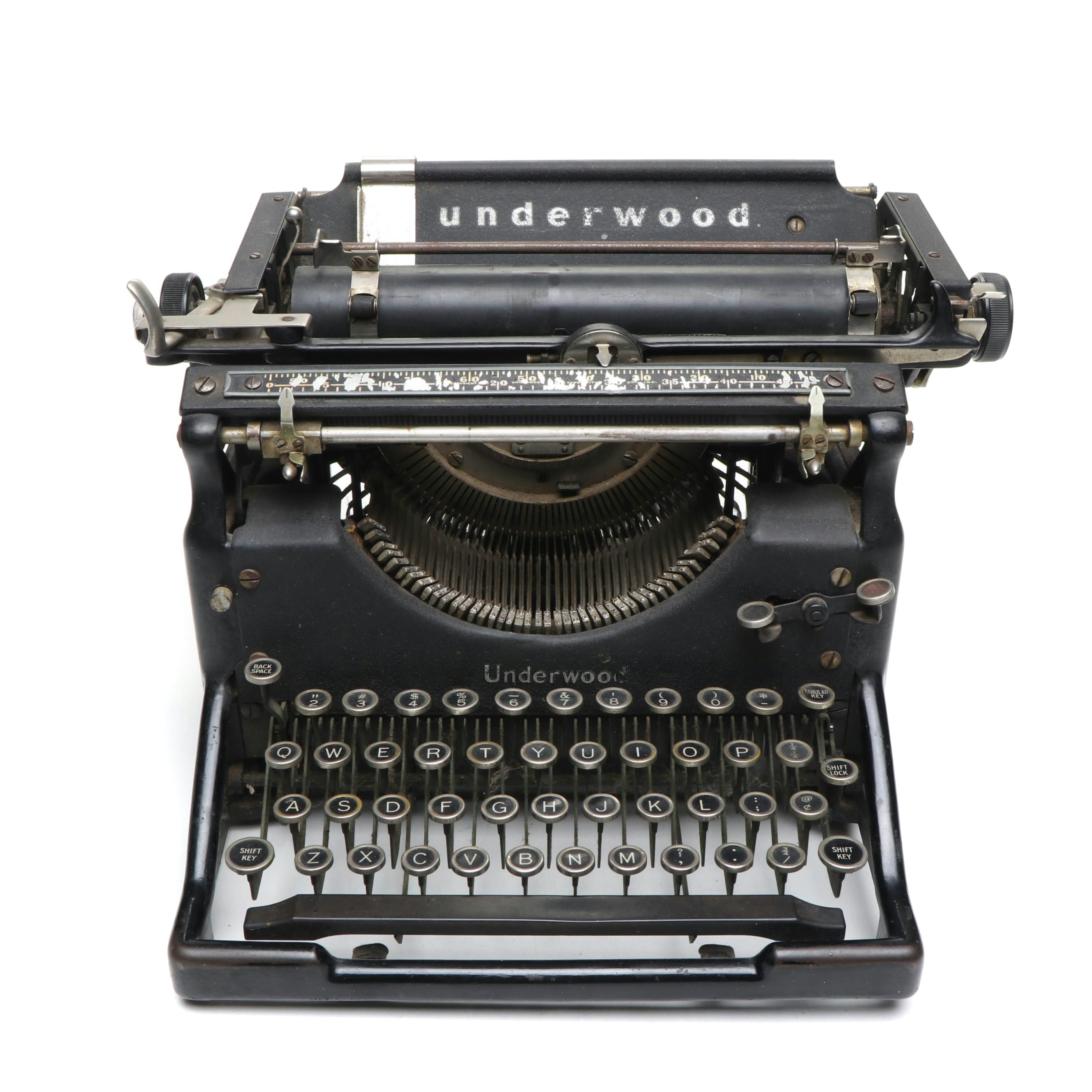 Underwood Typewriter, Early to Mid-20th Century
