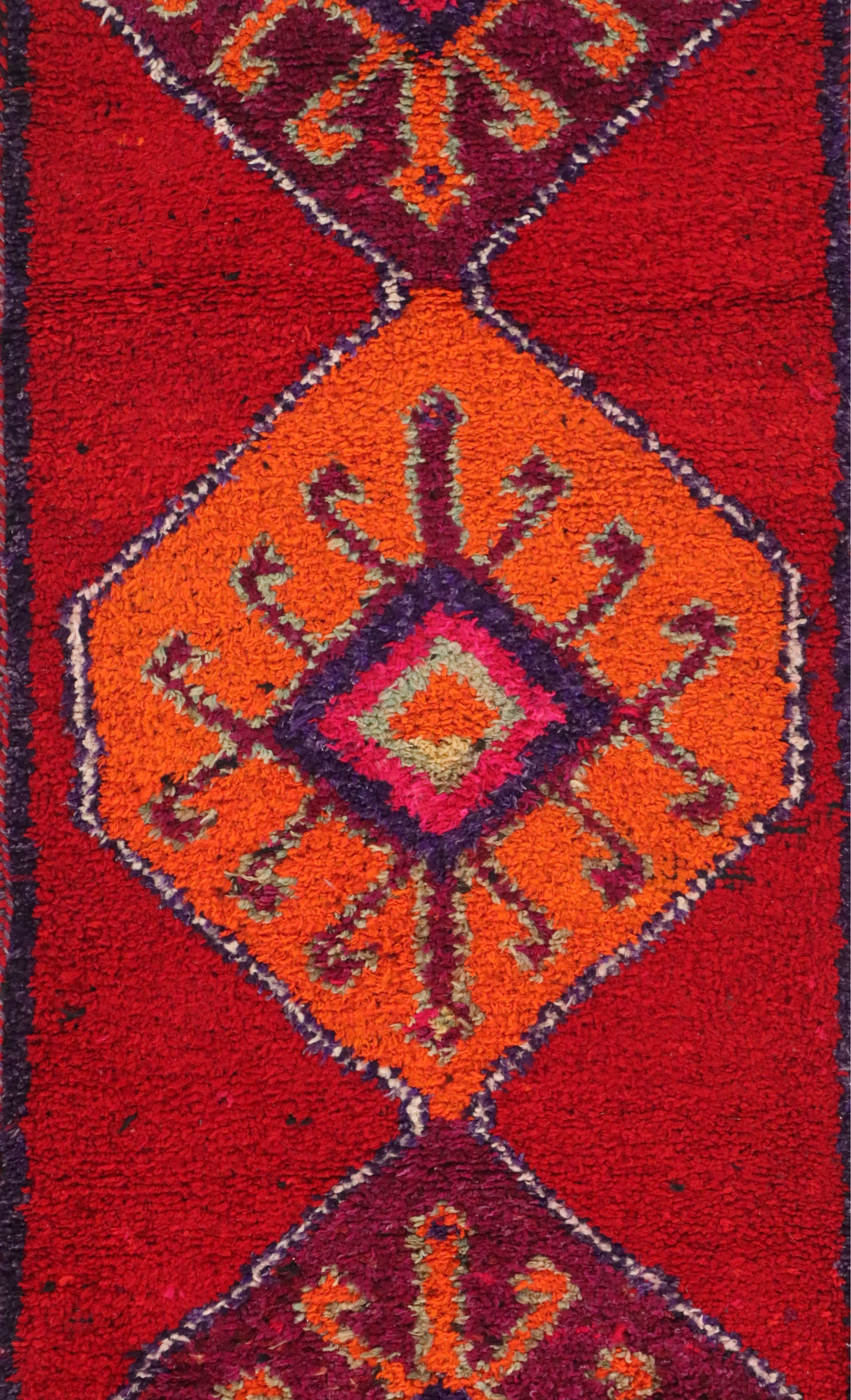 2'8 x 10' Hand-Knotted Turkish Village Carpet Runner