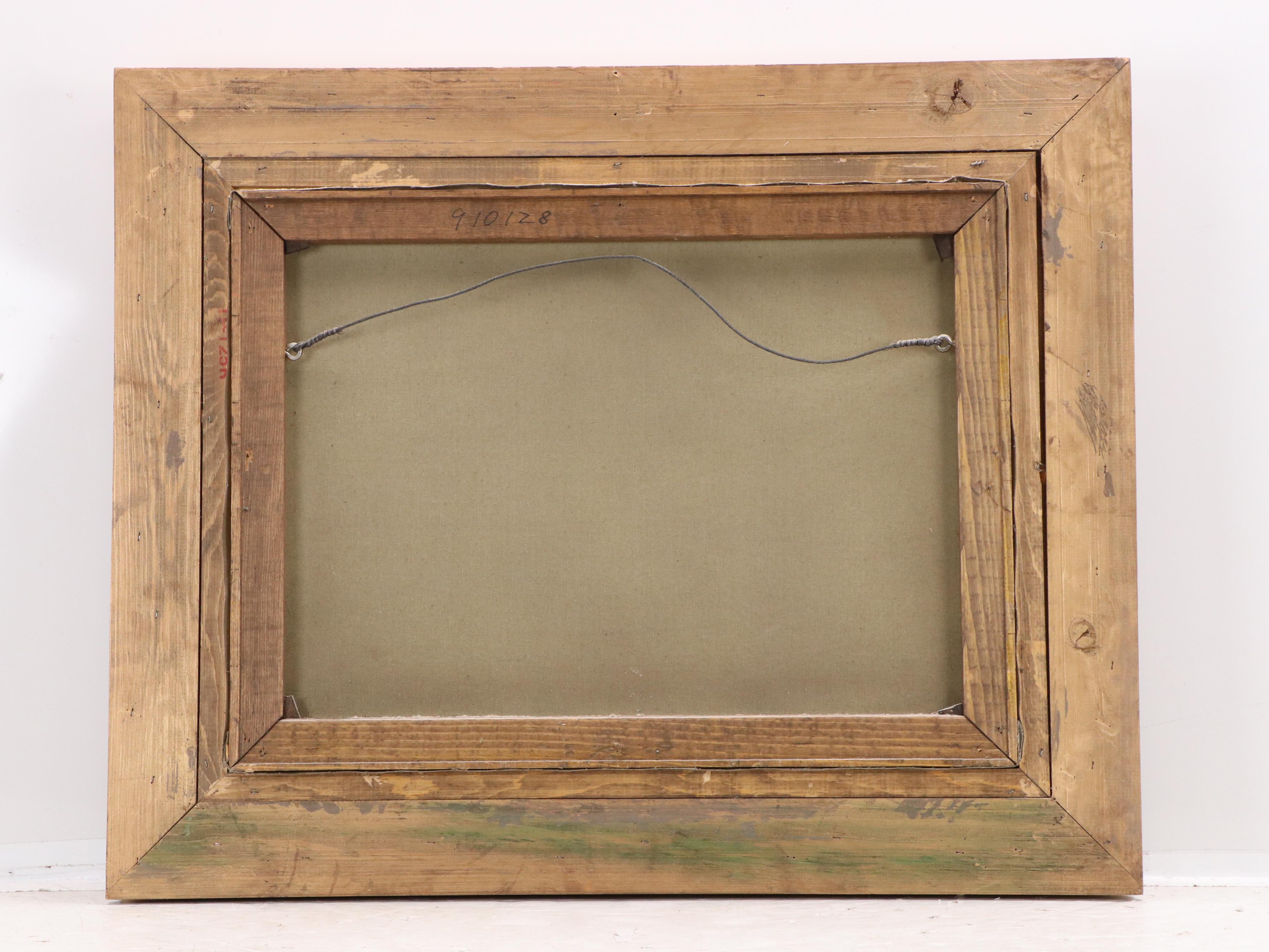 Oil Painting After Carl Suhrlandt "A Pair of King Charles Spaniels"