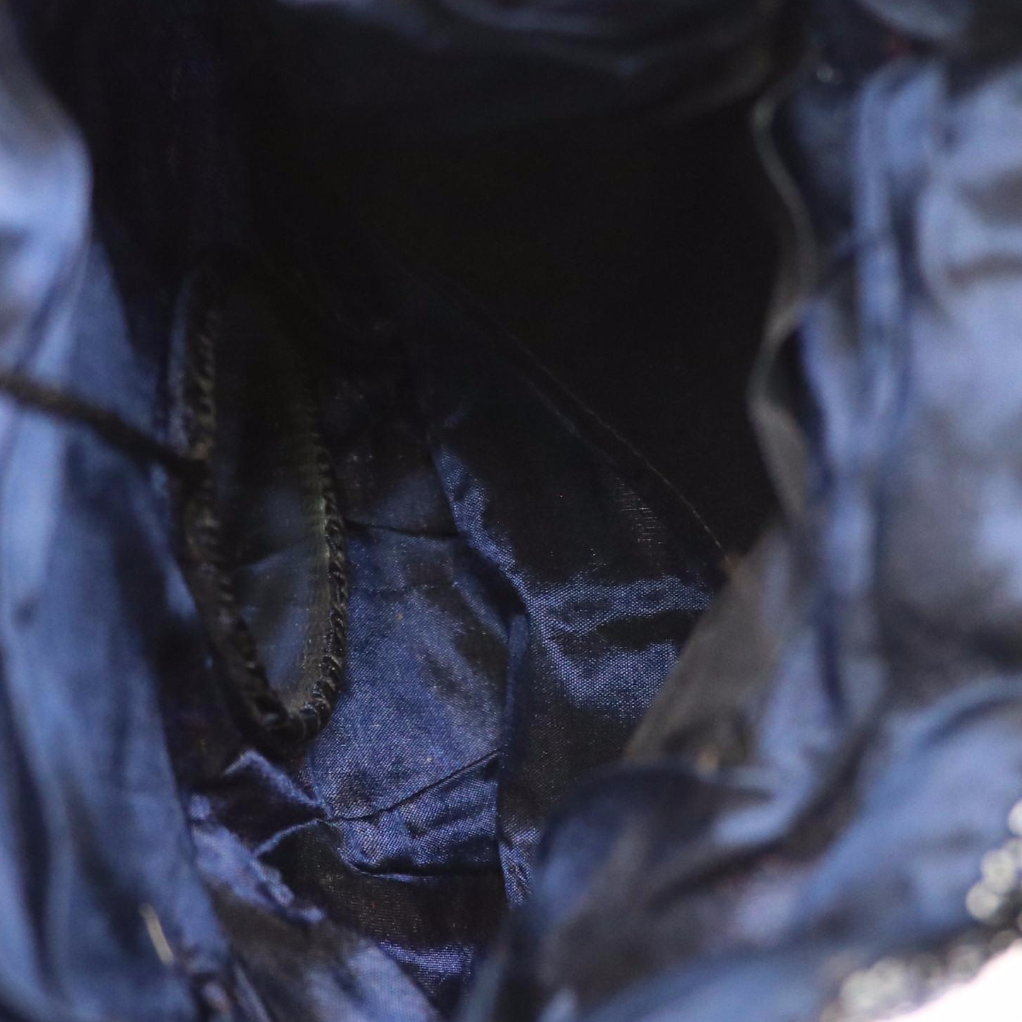 Whiting & Davis Soldered Mesh Bag with Other Glass Bead Evening Bags