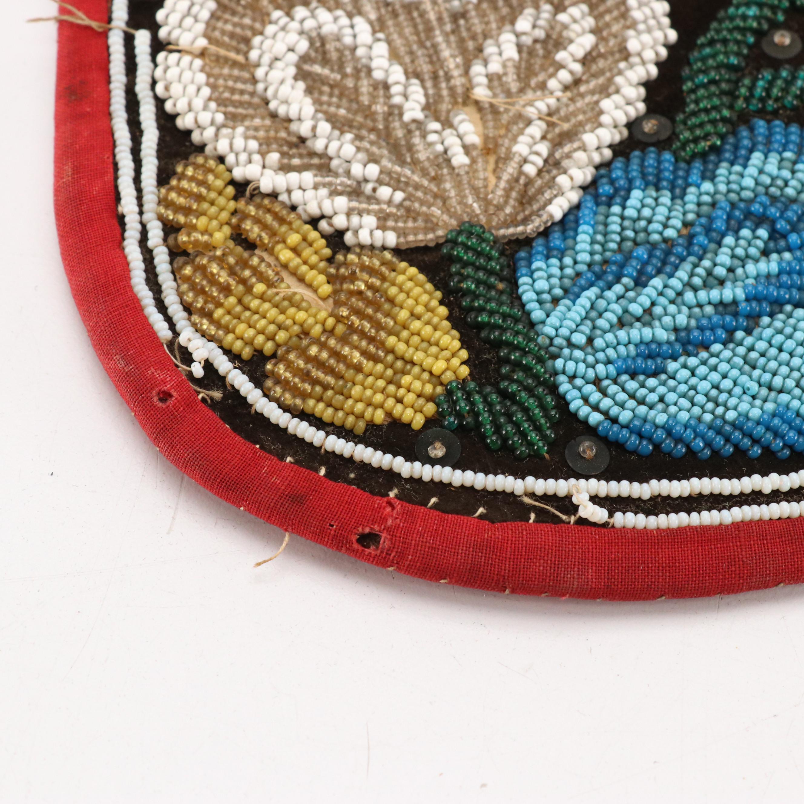 Whiting & Davis Soldered Mesh Bag with Other Glass Bead Evening Bags