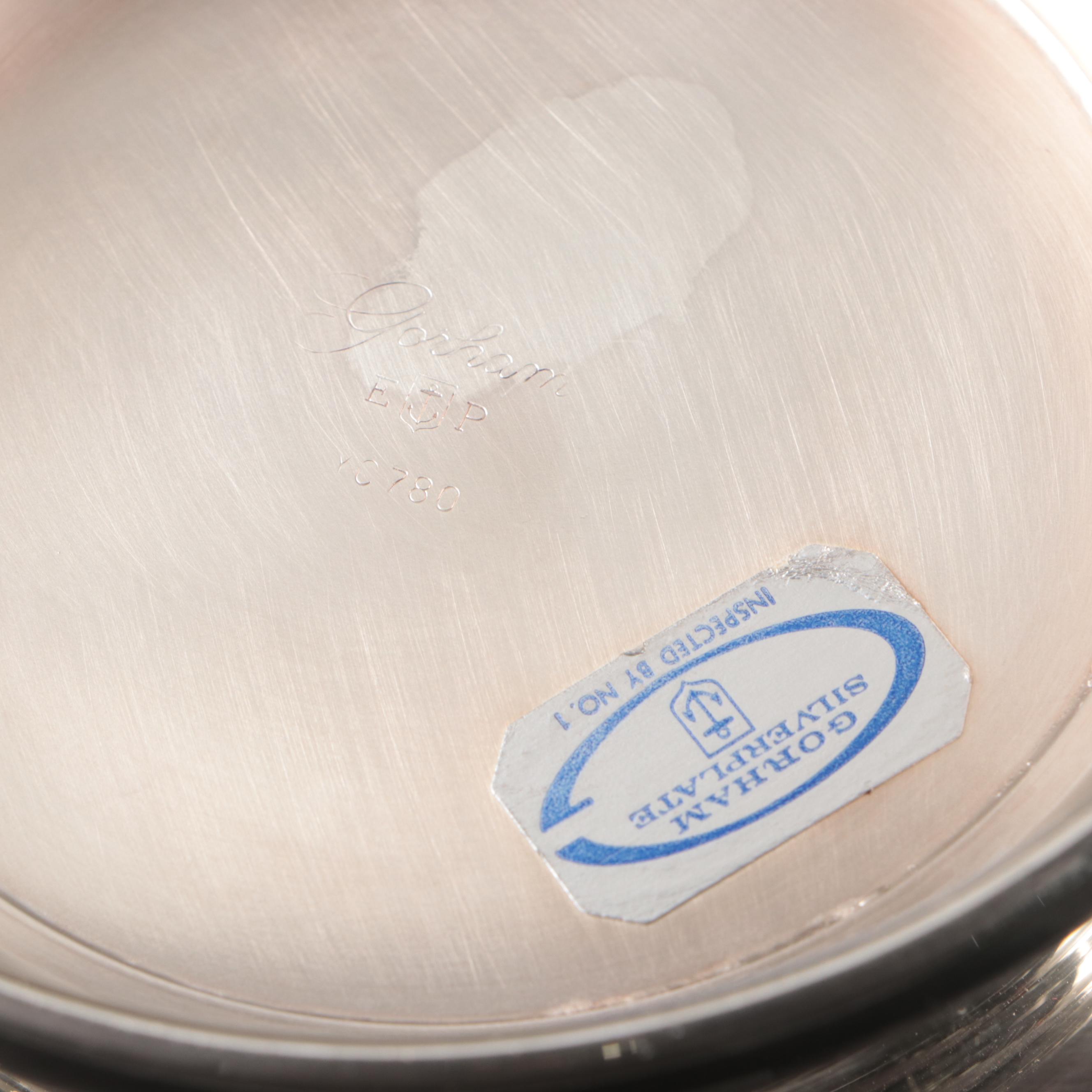 Poole Silver Co. Silver Plate Pitcher and More Silver Plate Serveware