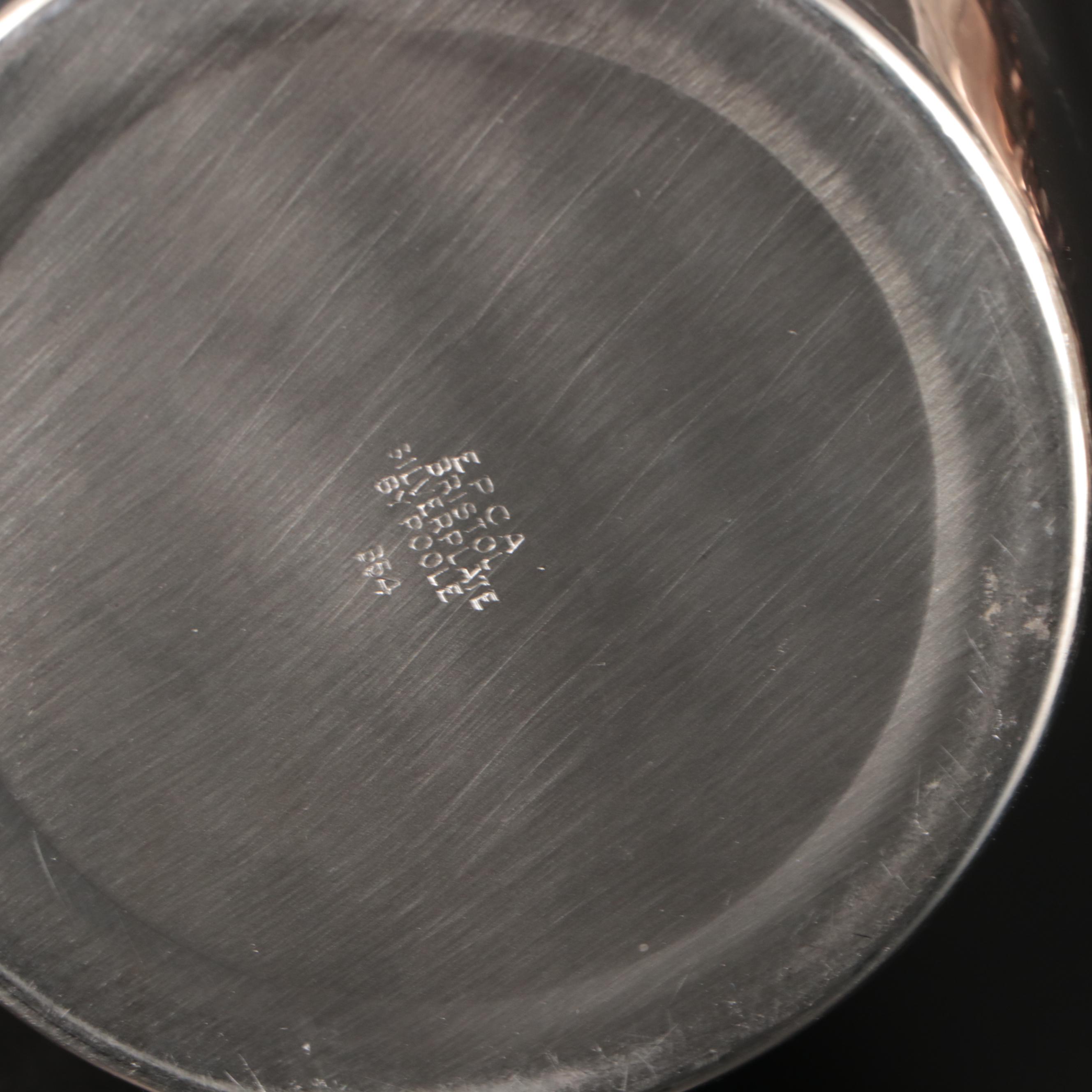 Poole Silver Co. Silver Plate Pitcher and More Silver Plate Serveware