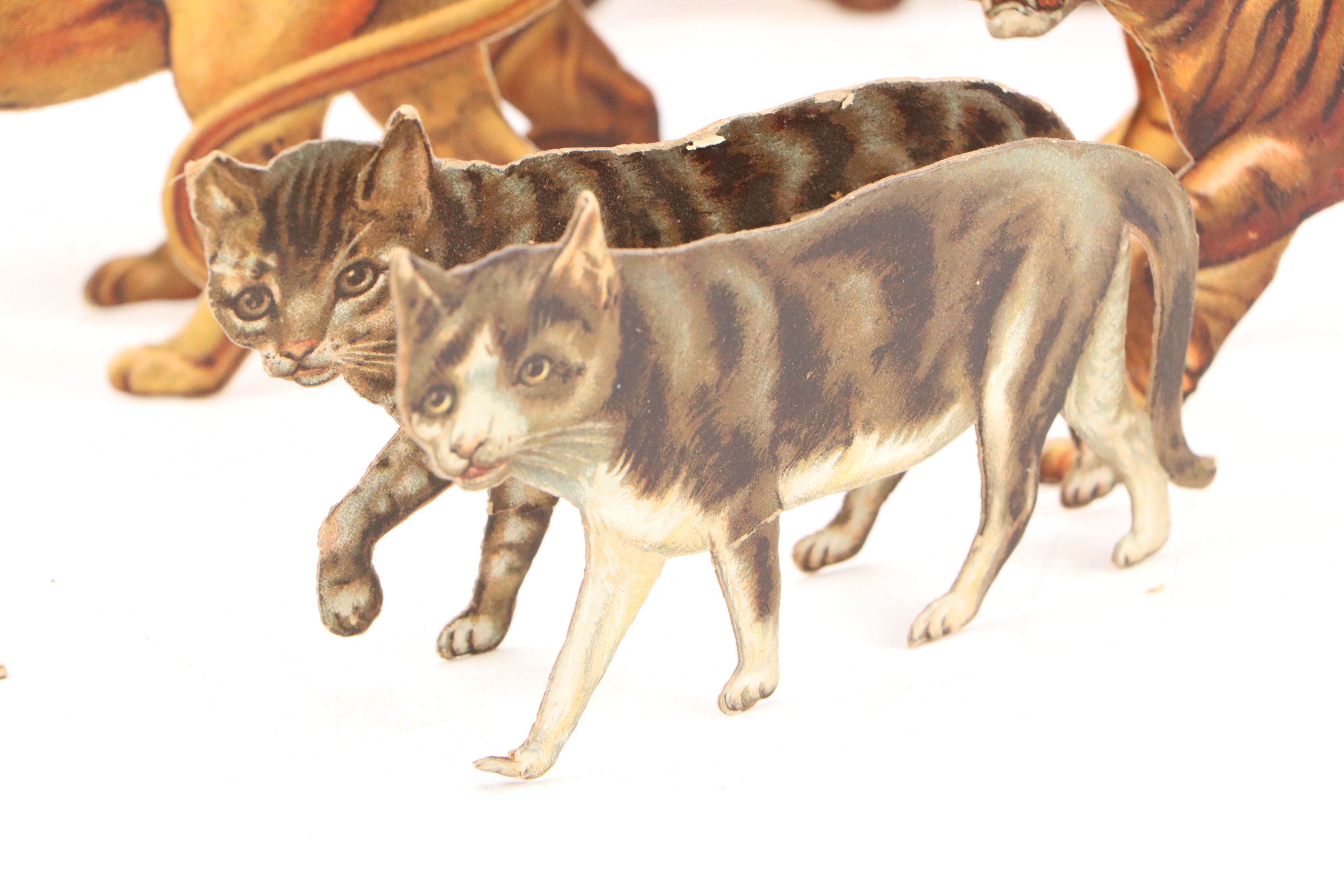 Raphael Tuck & Sons "Noah's Ark Animals" Paper Doll Toy, Early 20th Century