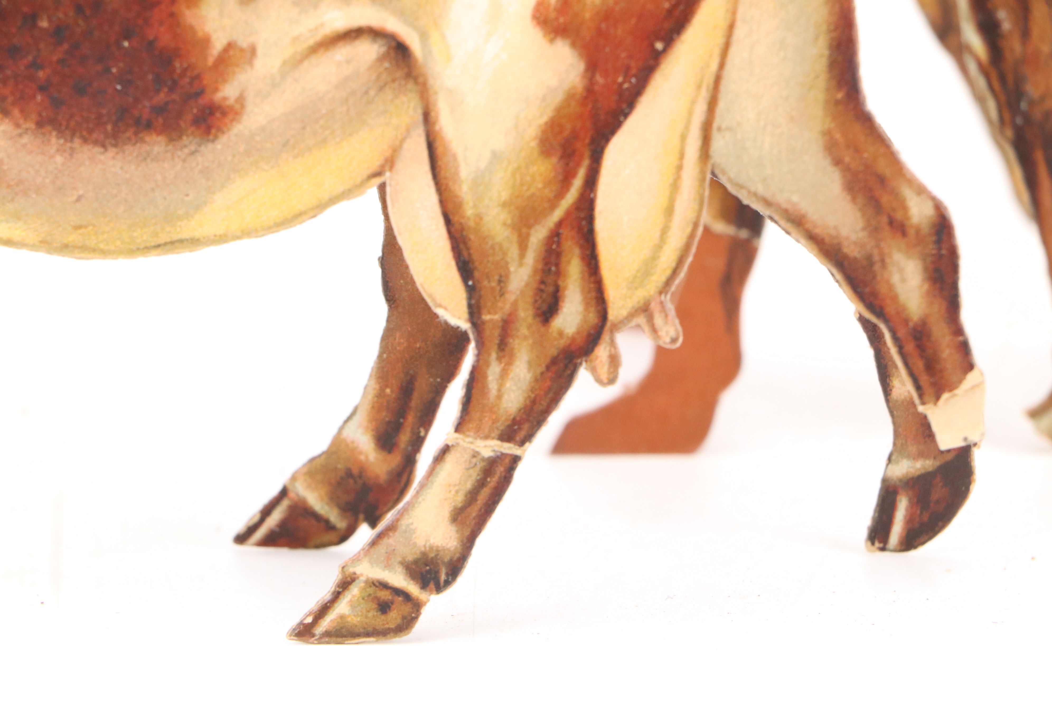 Raphael Tuck & Sons "Noah's Ark Animals" Paper Doll Toy, Early 20th Century