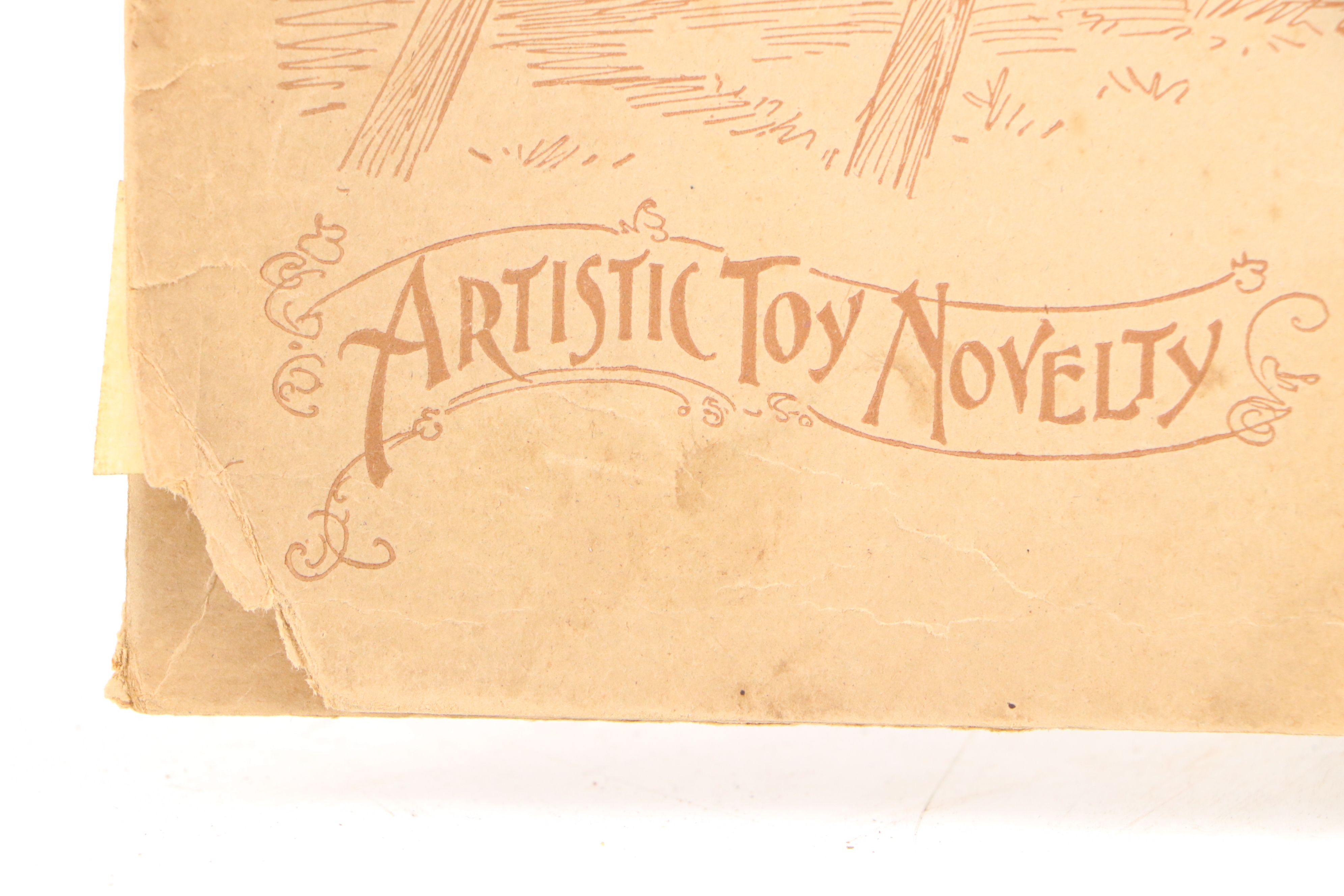 Raphael Tuck & Sons "Noah's Ark Animals" Paper Doll Toy, Early 20th Century