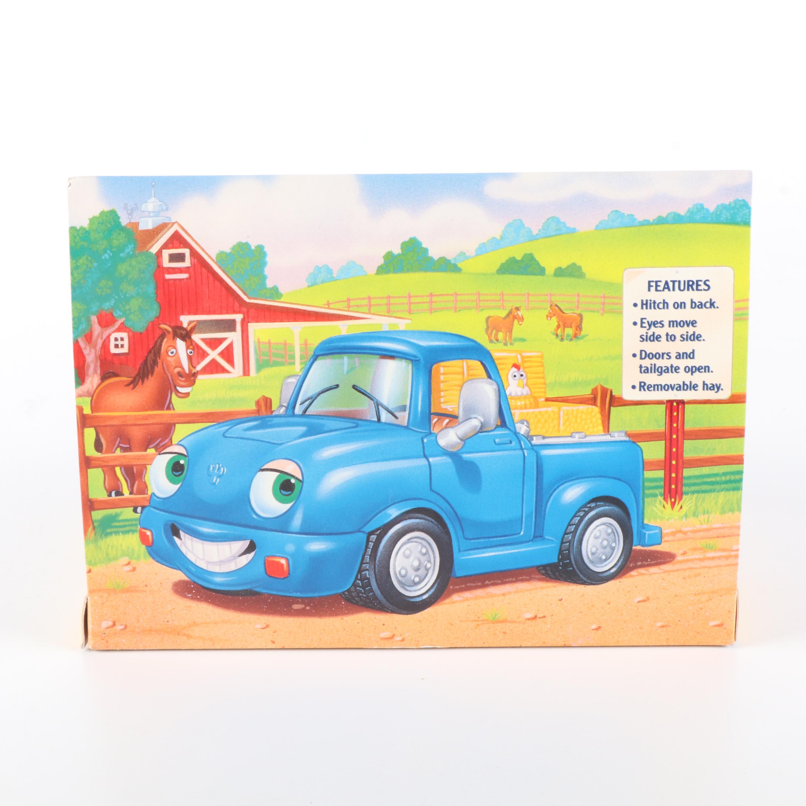 Toy Chevron Cars "Pete Pick-up", "Patty Patrol" and "Tyler Taxi"