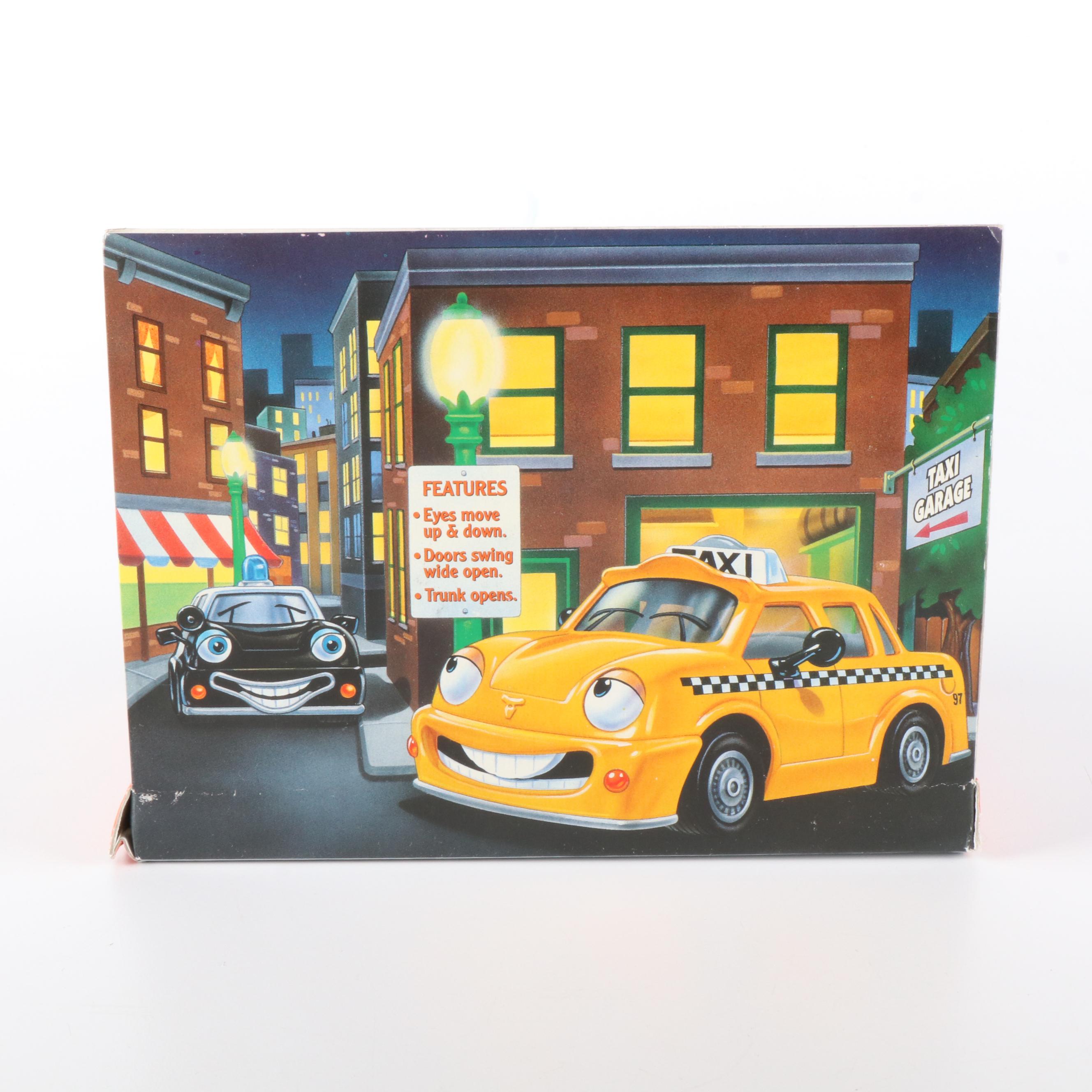 Toy Chevron Cars "Pete Pick-up", "Patty Patrol" and "Tyler Taxi"