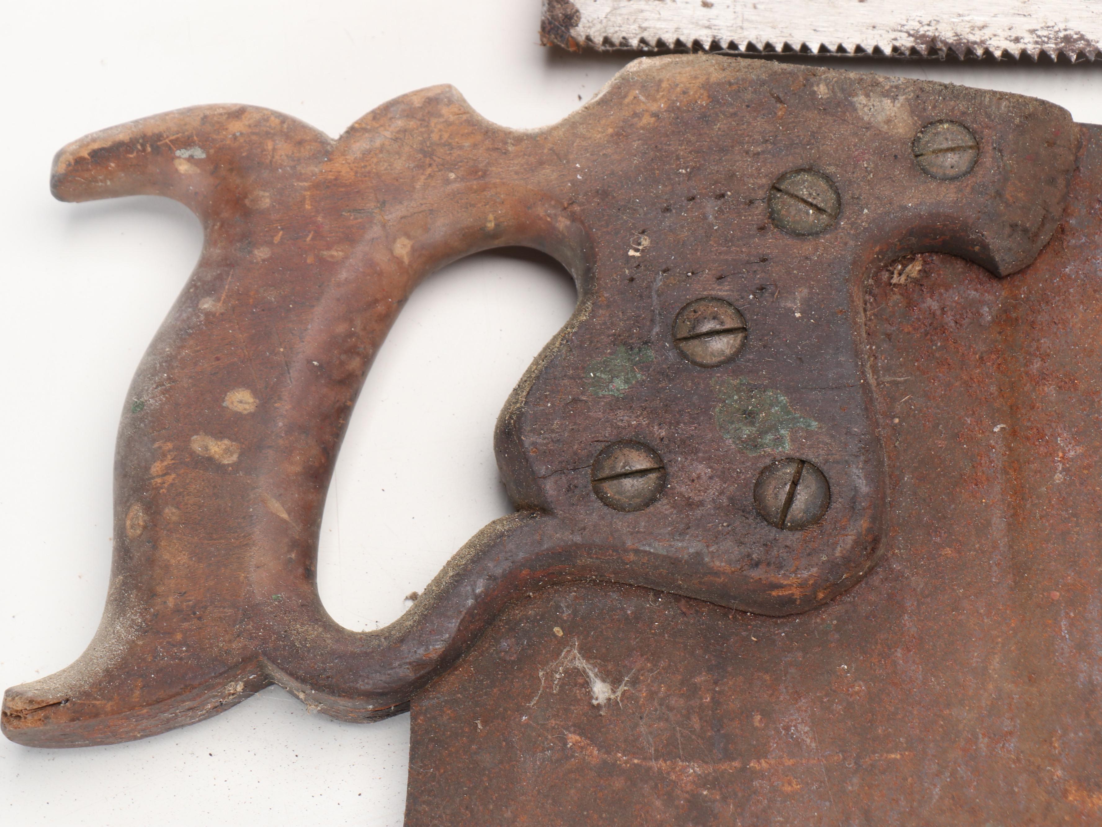 Hand Saws and Jig Saws, Antique and Vintage