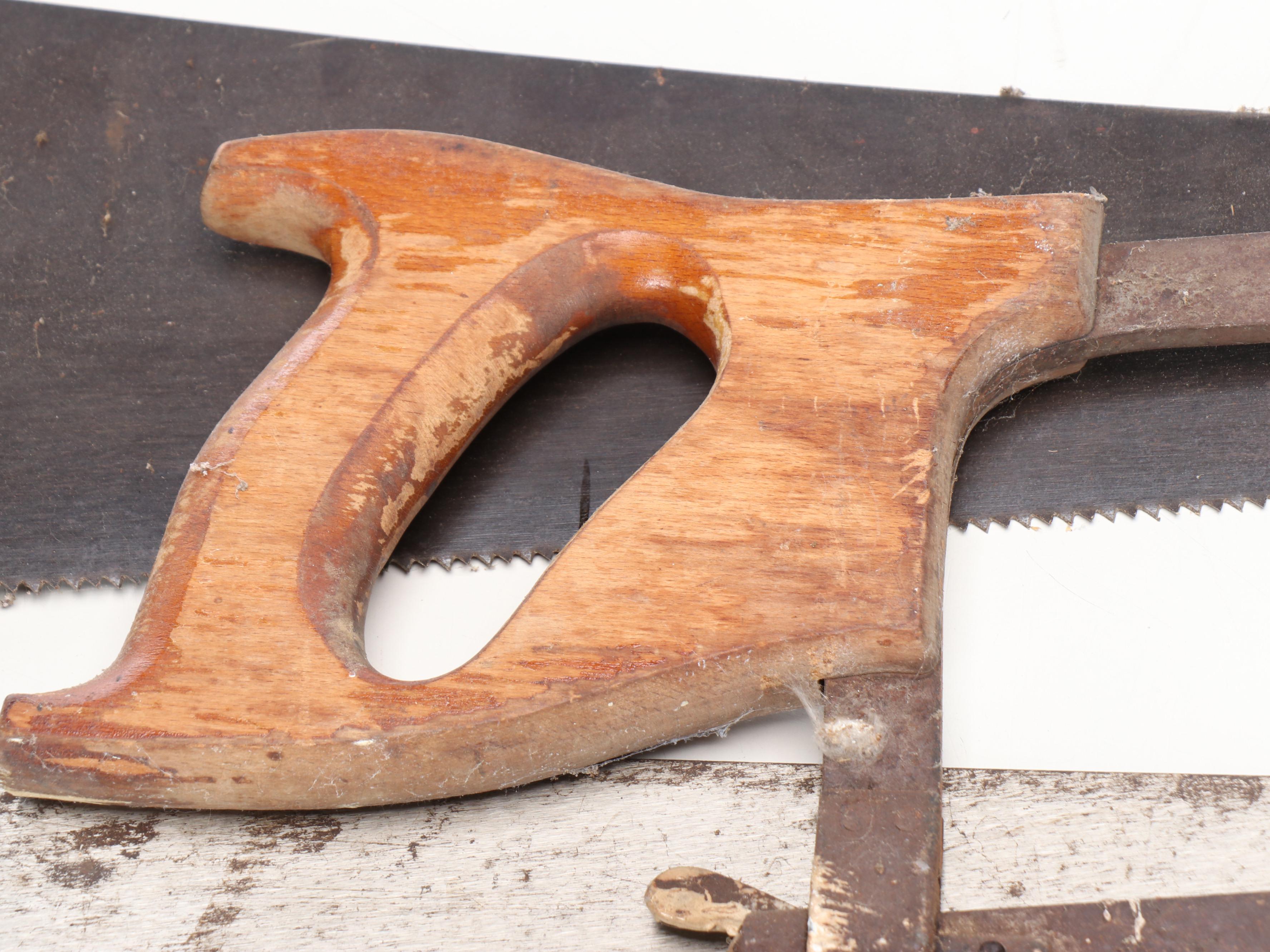 Hand Saws and Jig Saws, Antique and Vintage