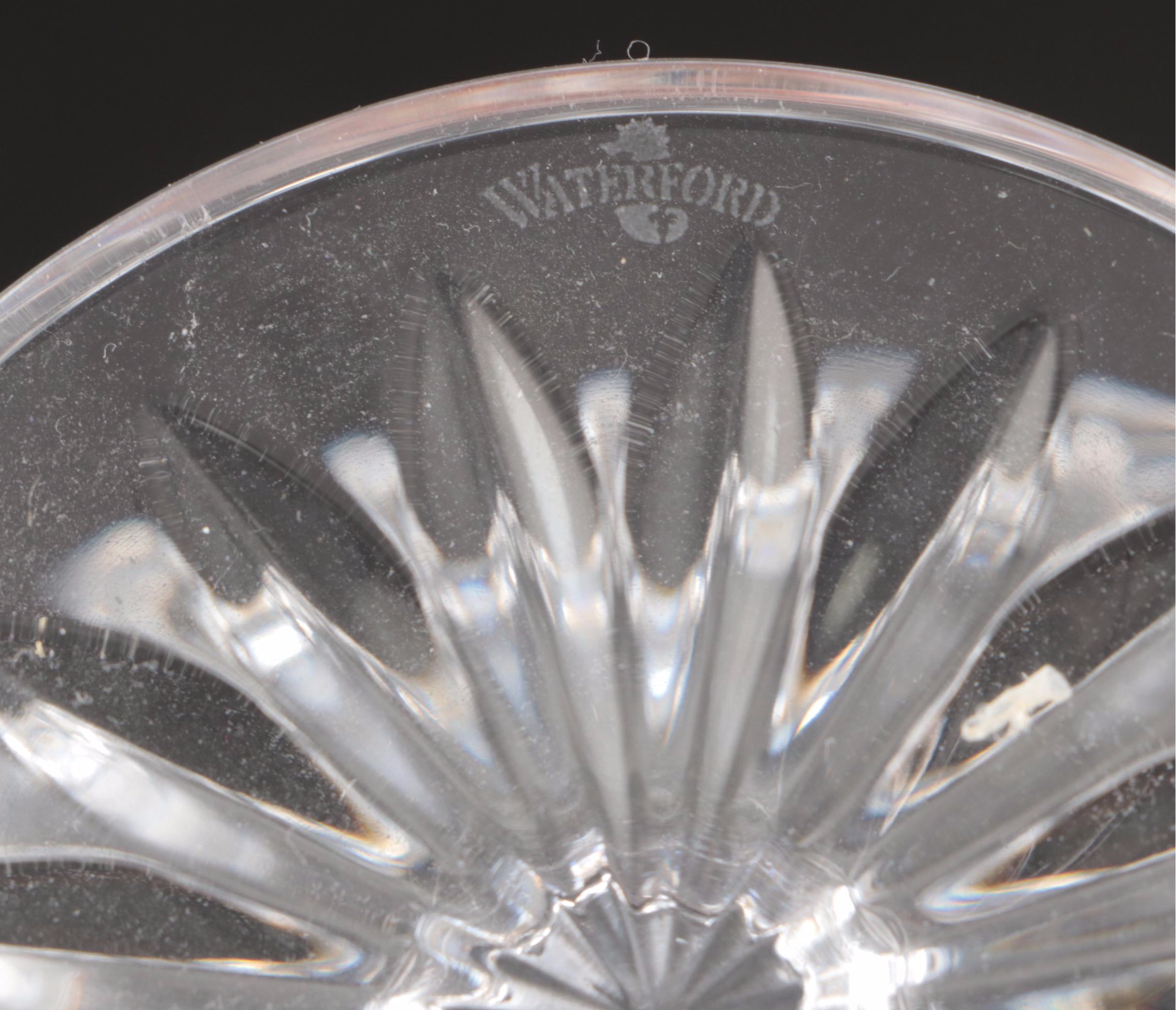 Waterford "Lismore" and "Glandore" Crystal Table Accessories