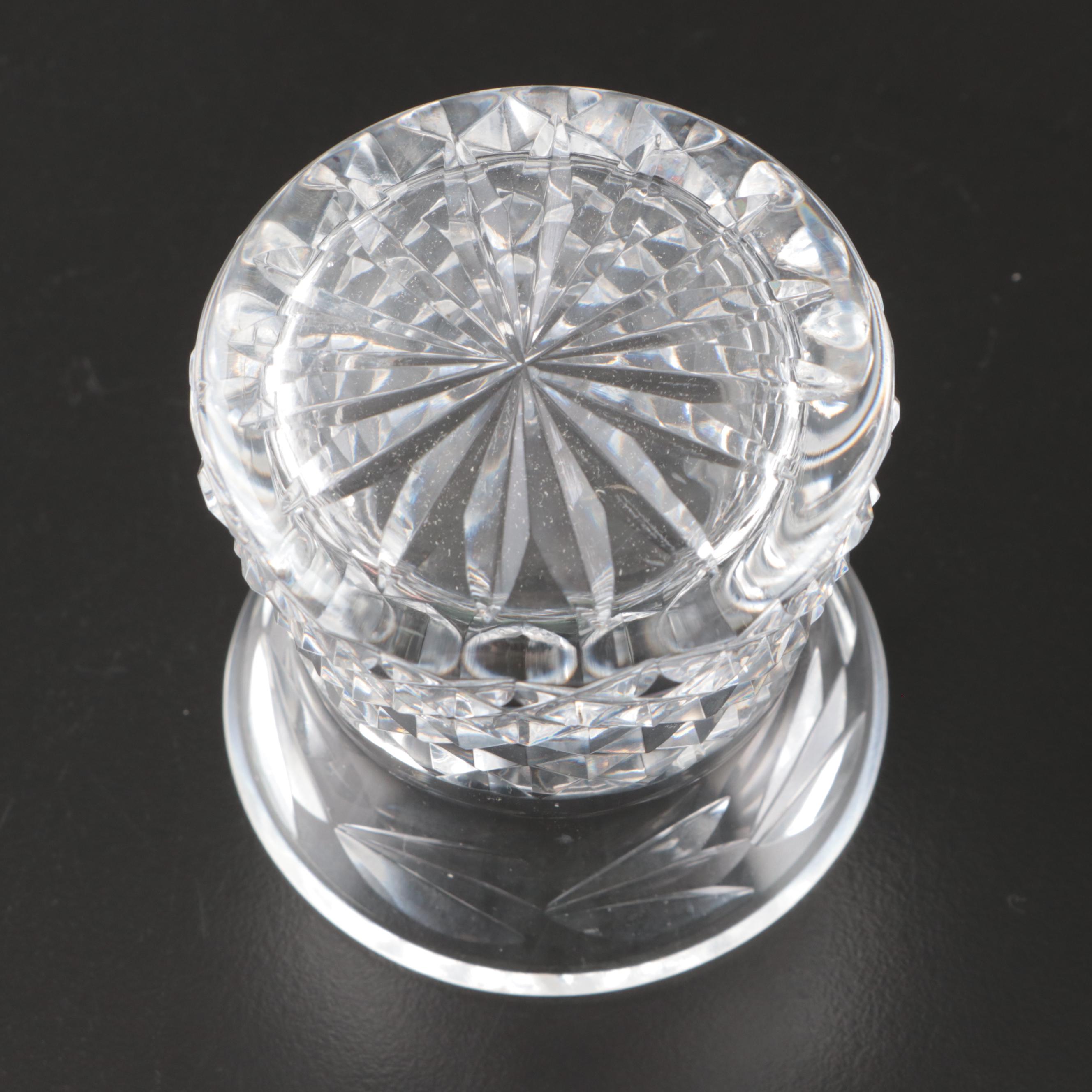 Waterford "Lismore" and "Glandore" Crystal Table Accessories