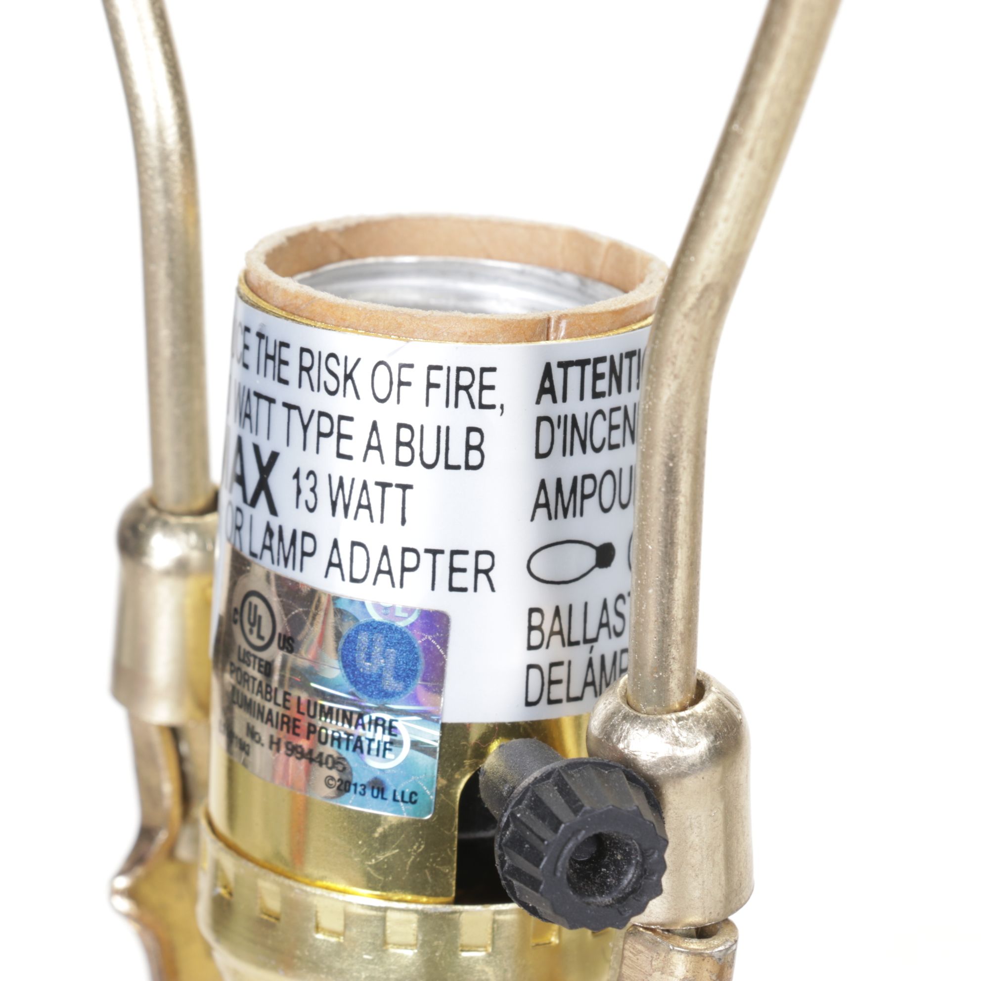 Postmodern Marble Chevron and Metal Frame Table Lamps & Drum Shades, 2014