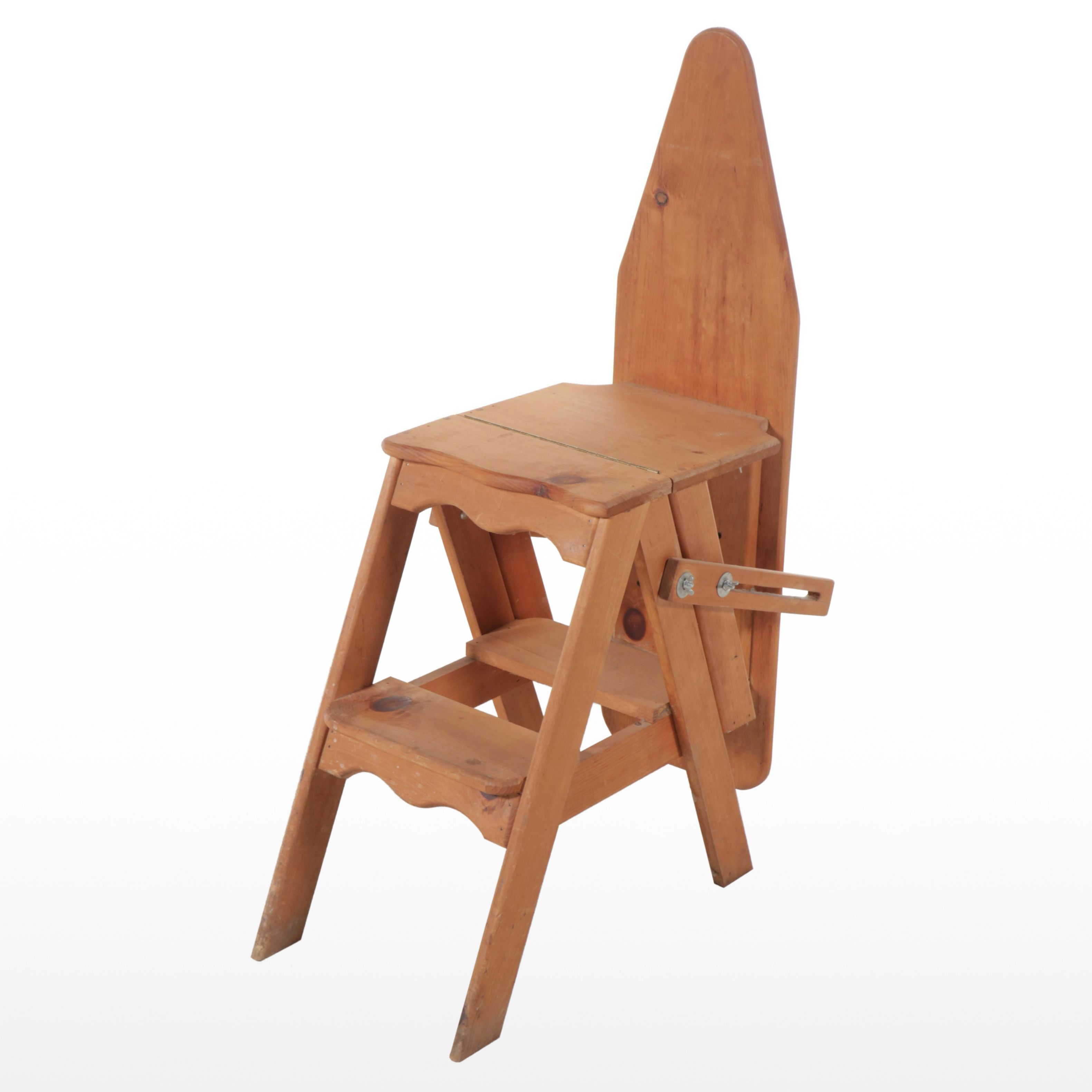 Vintage Wooden Bachelor Chair