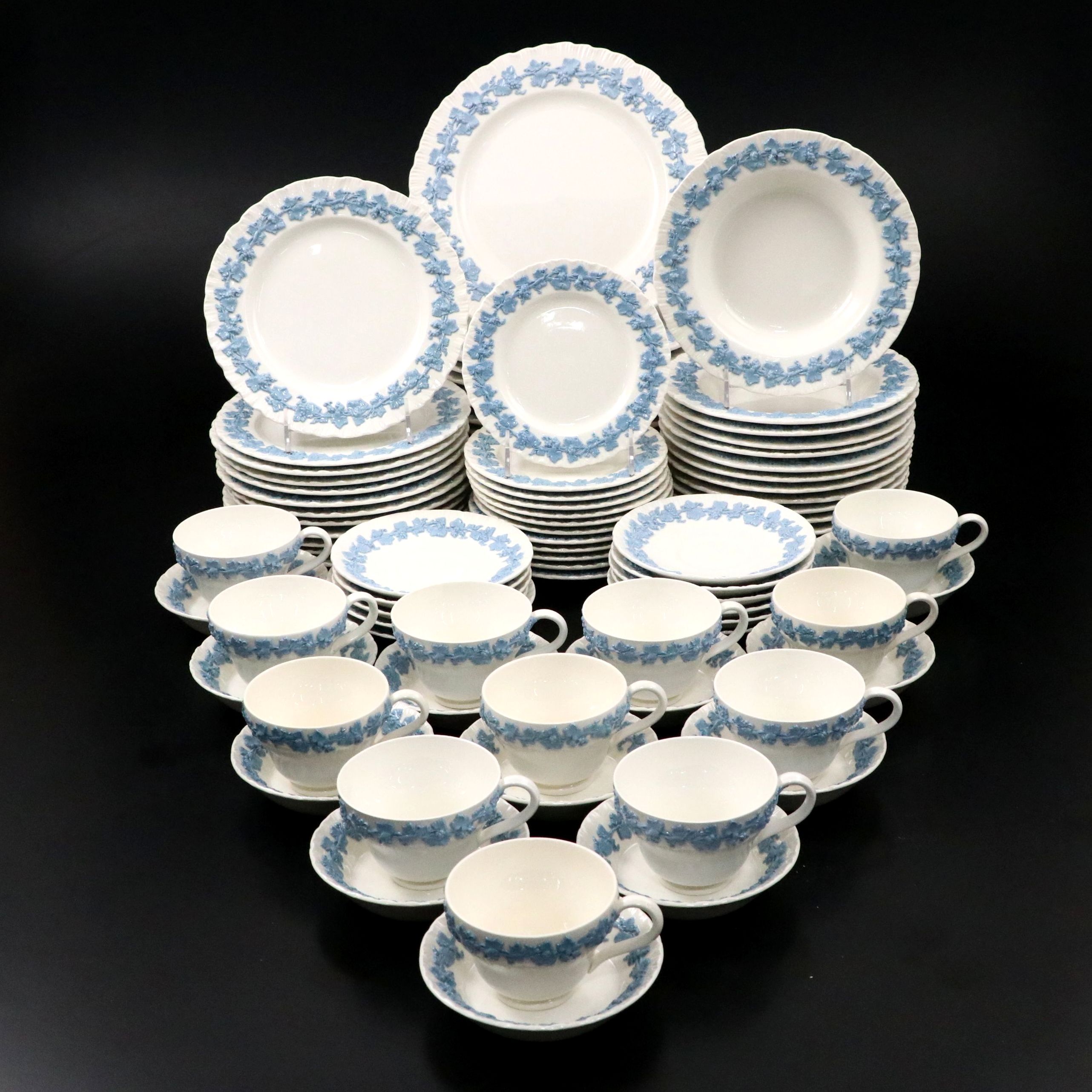 Wedgwood "Embossed Queensware" Ceramic Dinnerware