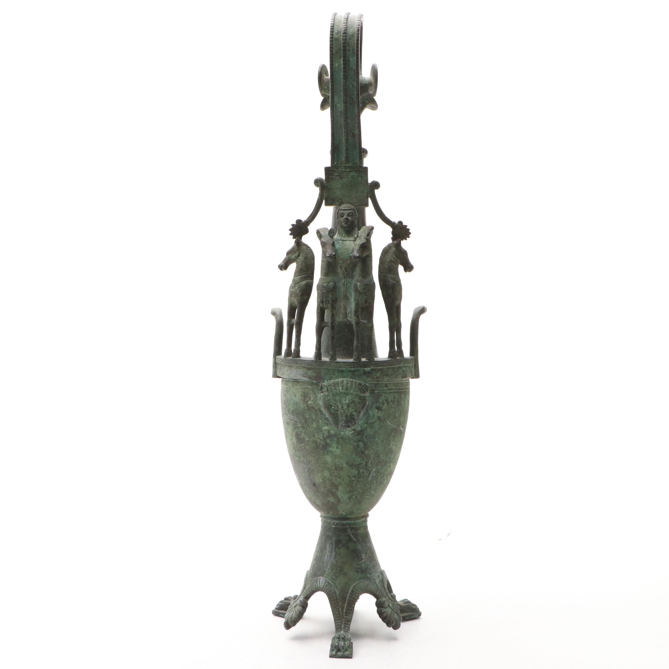 Mediterranean Style Bronze Jug, 20th Century