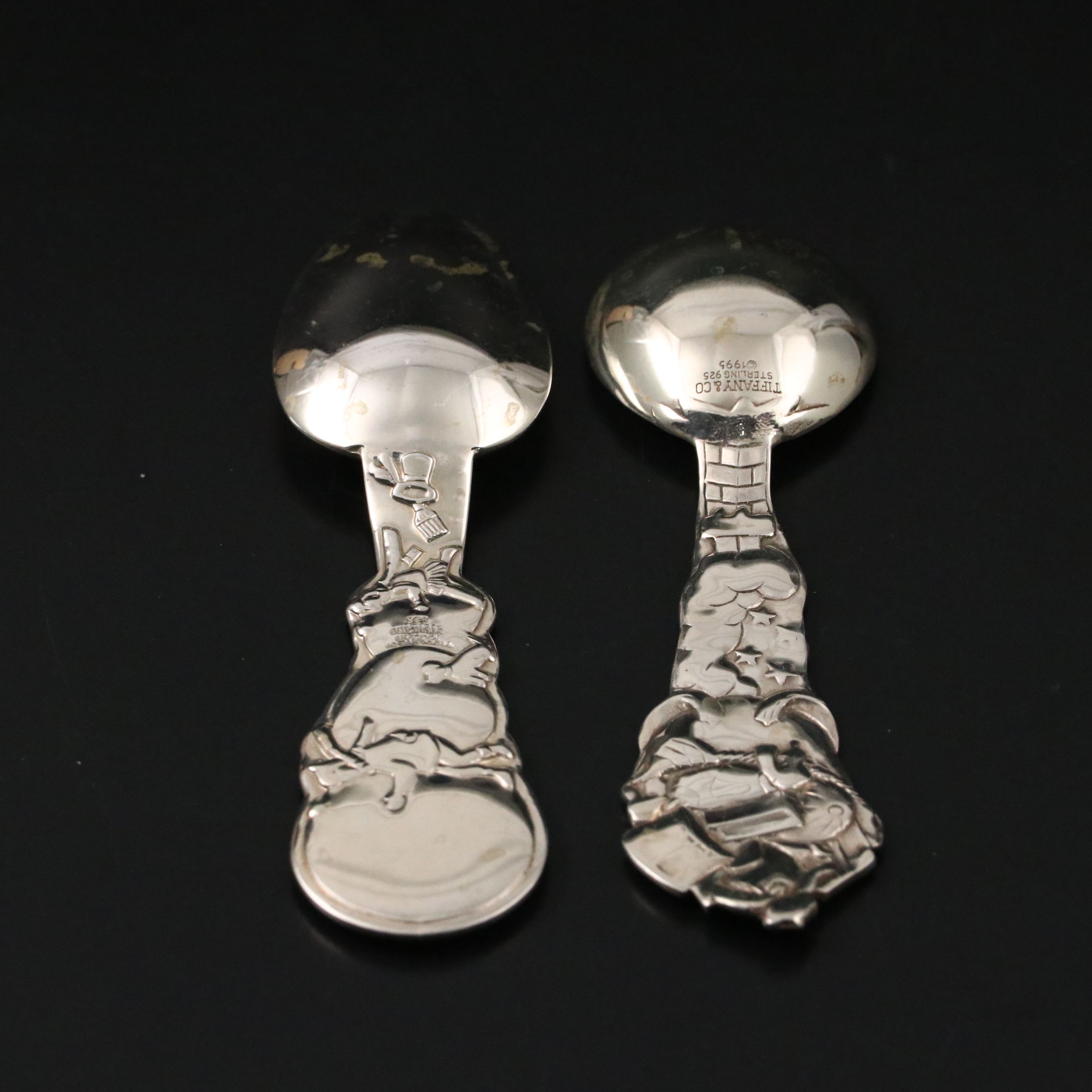 Tiffany & Co. Sterling Silver Baby Spoons, Late 20th C.