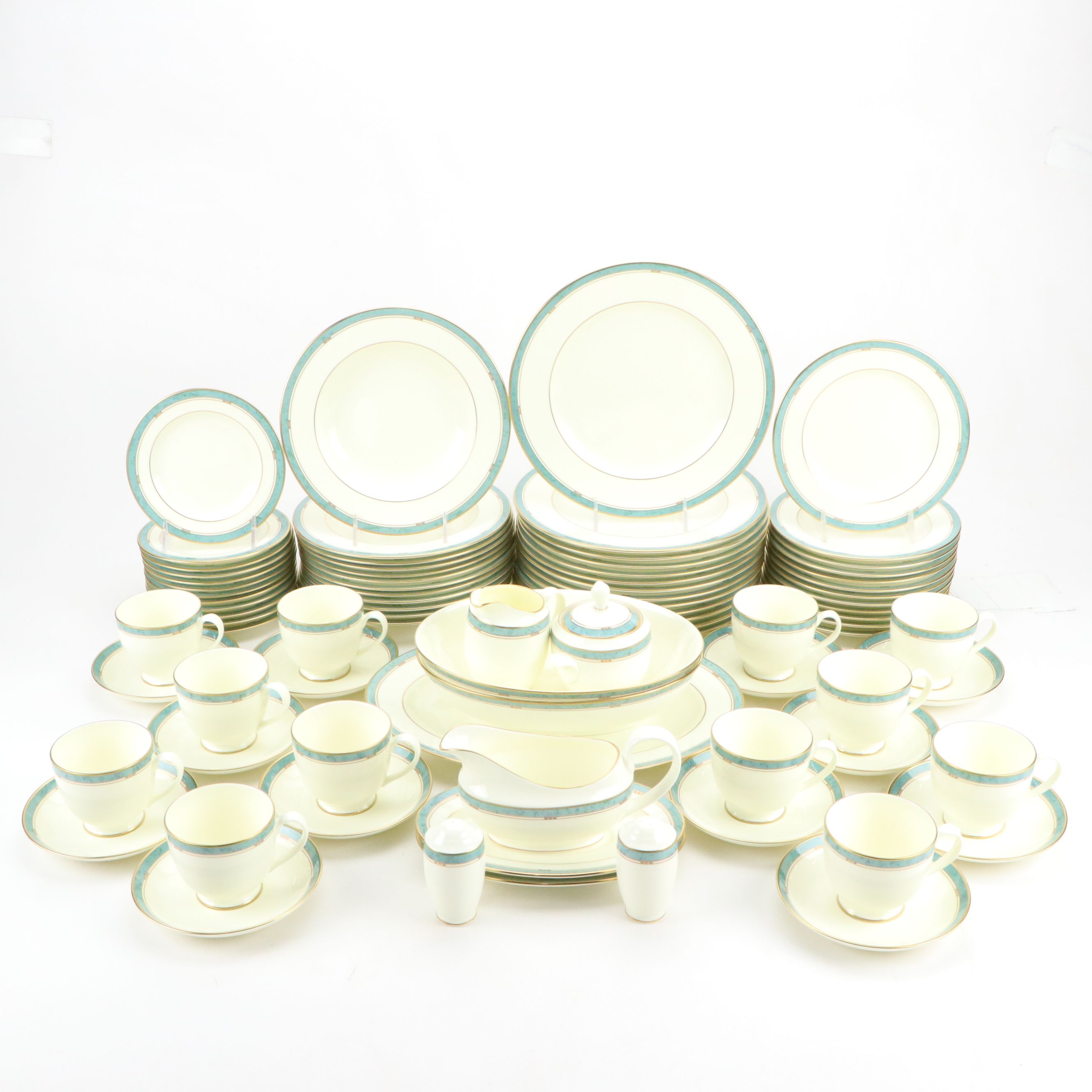Pfaltzgraff Bone China "Patina" Dinnerware and Serving Pieces, 1991–1995
