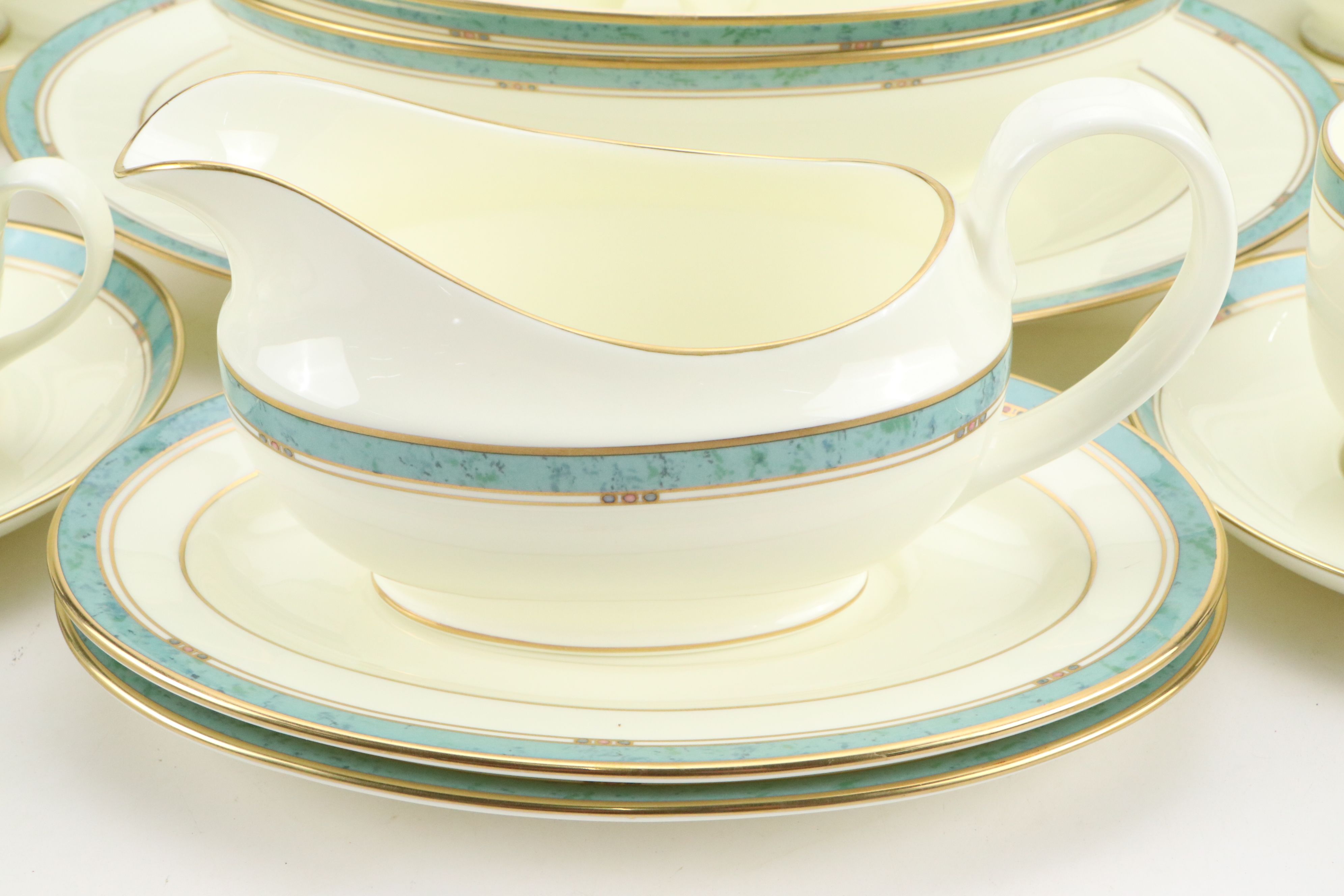 Pfaltzgraff Bone China "Patina" Dinnerware and Serving Pieces, 1991–1995