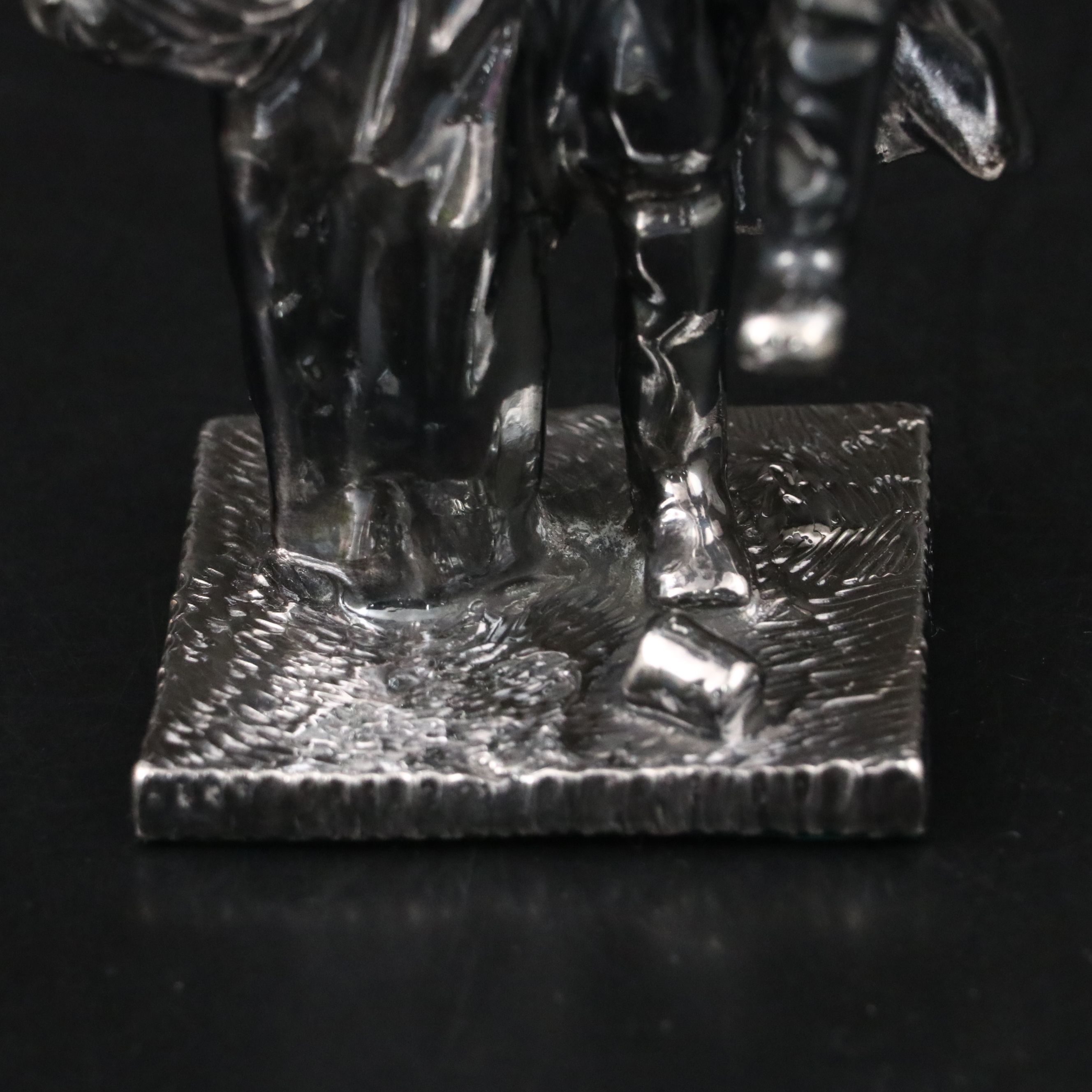 900 Silver Man and Woman Figurine